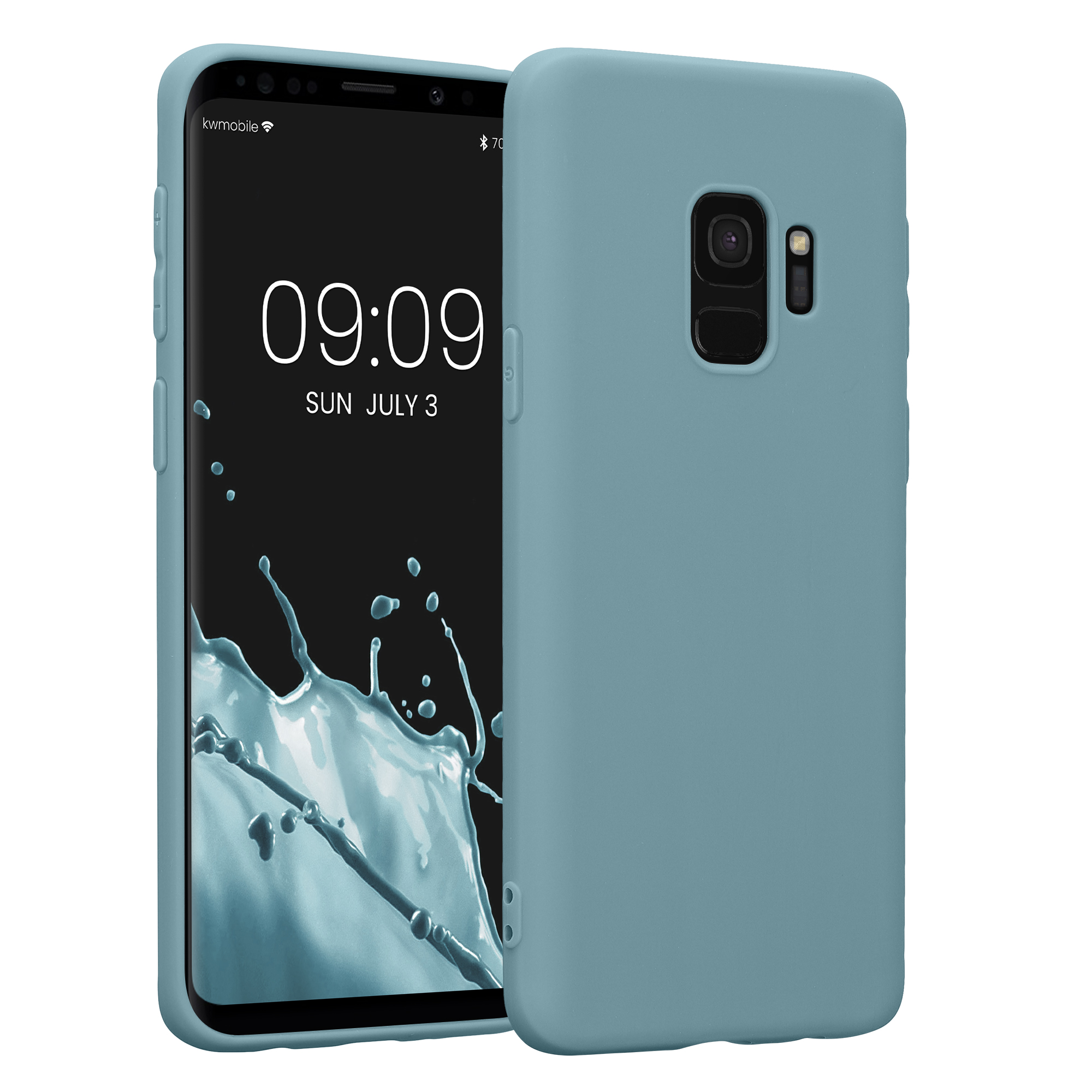 Kryt na mobil Samsung Galaxy S9 kwmobile tmavě modrá Arctic Night