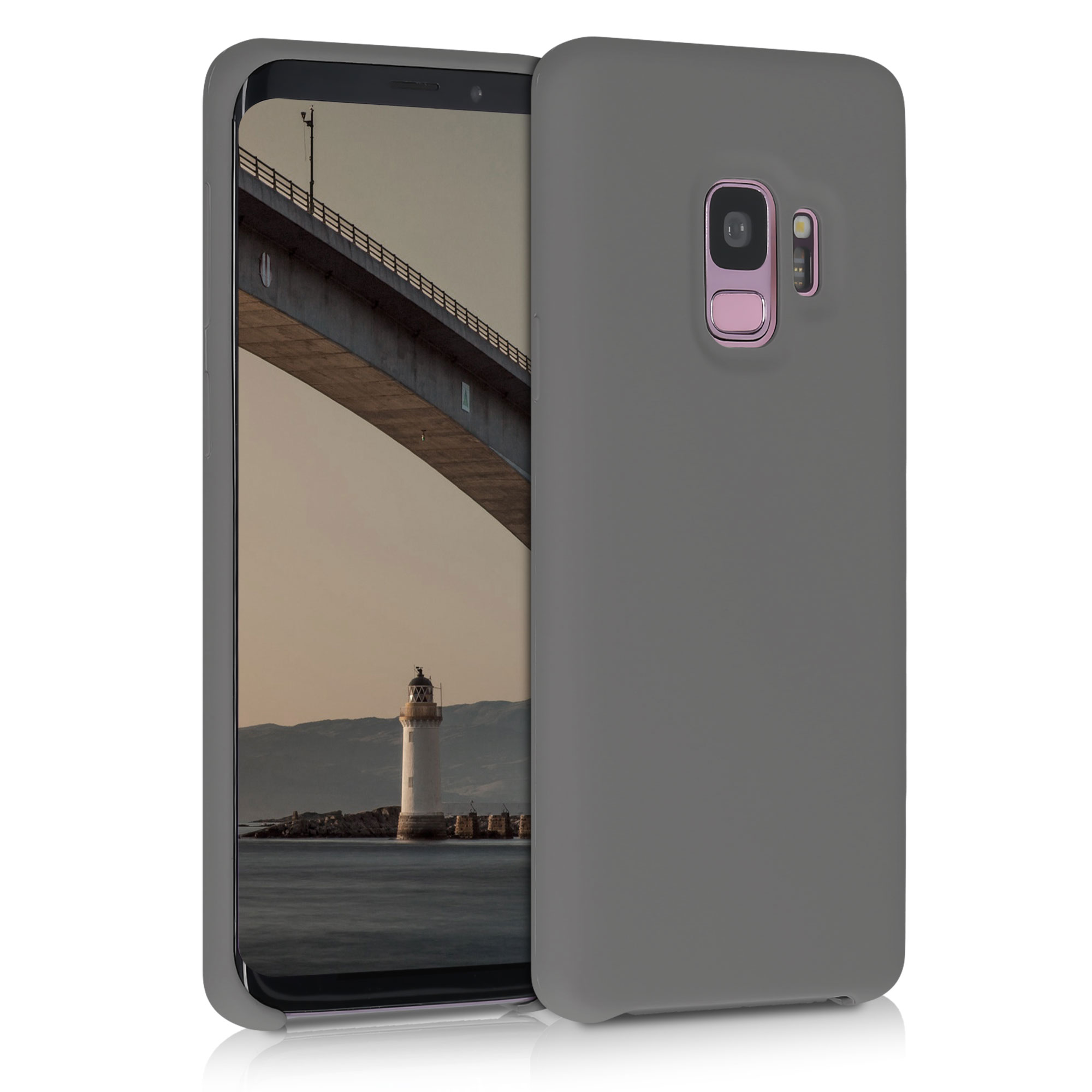 Kryt na mobil Galaxy S9 kwmobile kamenně šedý