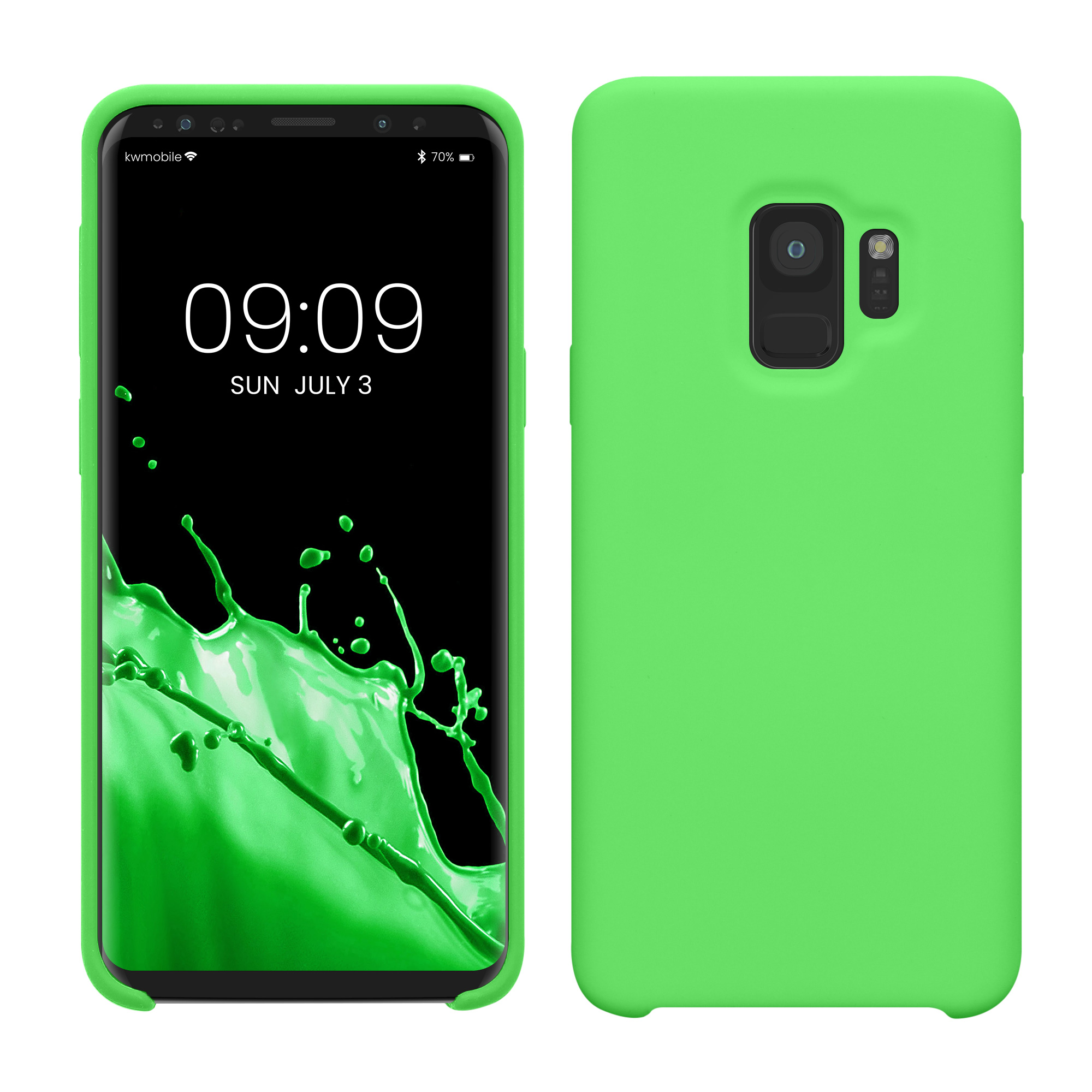 Kryt na mobil Galaxy S9 kwmobile limetkově zelený