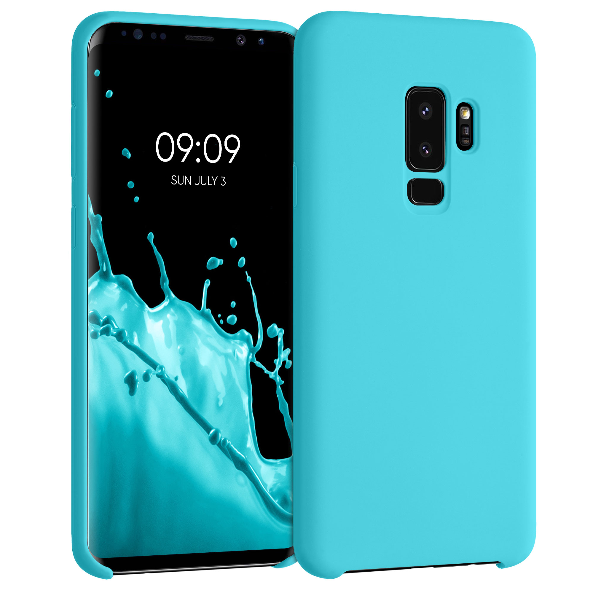 Kryt na mobil Galaxy S9 Plus kwmobile oceánově modrý