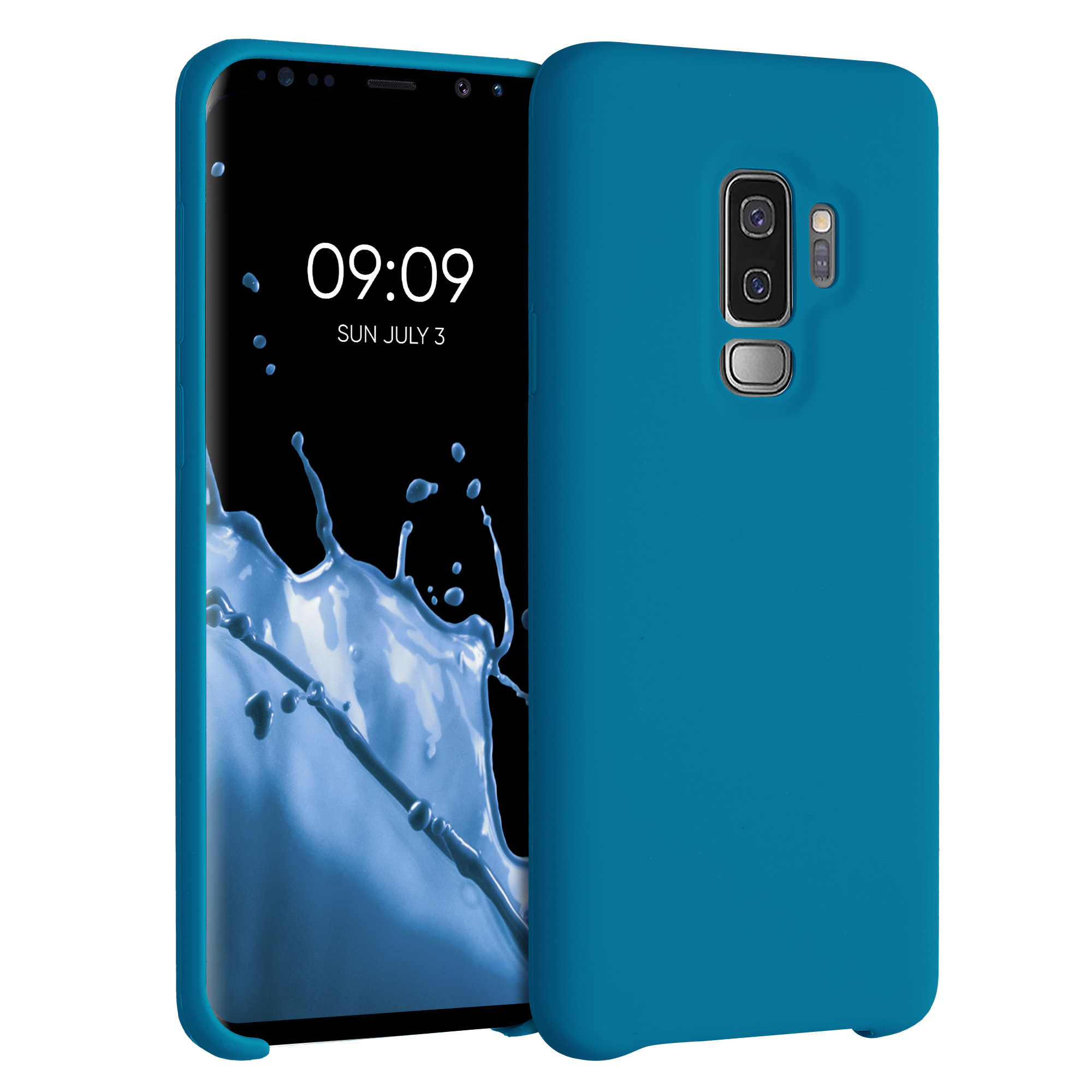 Kryt na mobil Galaxy S9 Plus kwmobile karibsky modrý