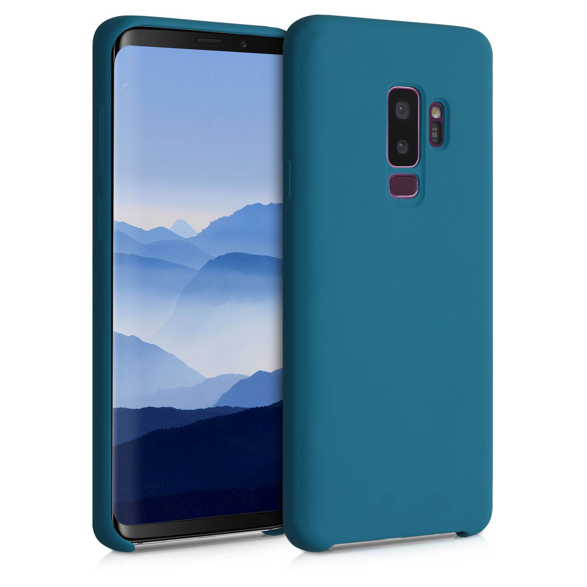 Kryt na mobil Galaxy S9 Plus kwmobile matný petrolejový