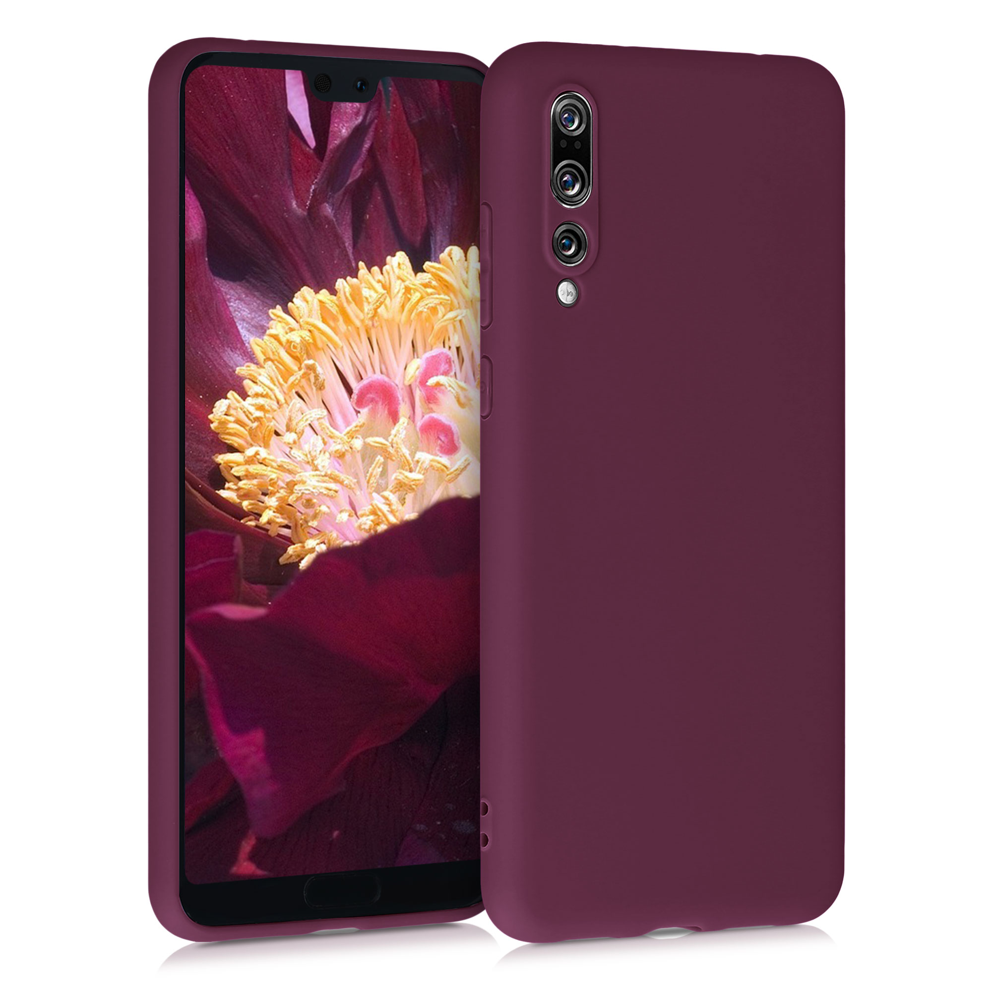 Pouzdro pro Huawei P20 Pro kwmobile TPU - vínově fialová