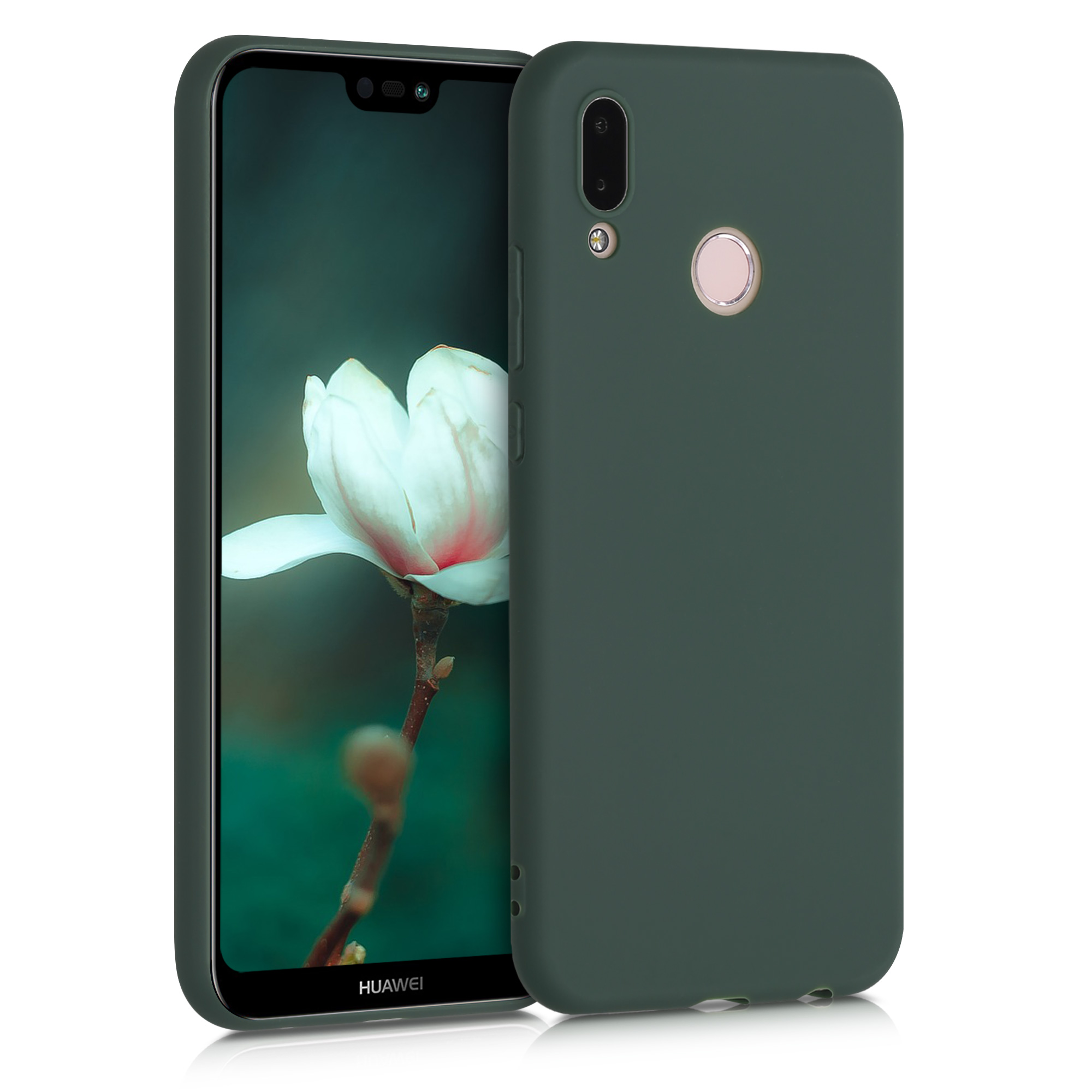 Kryt kwmobile Huawei P20 Lite, mechově zelená