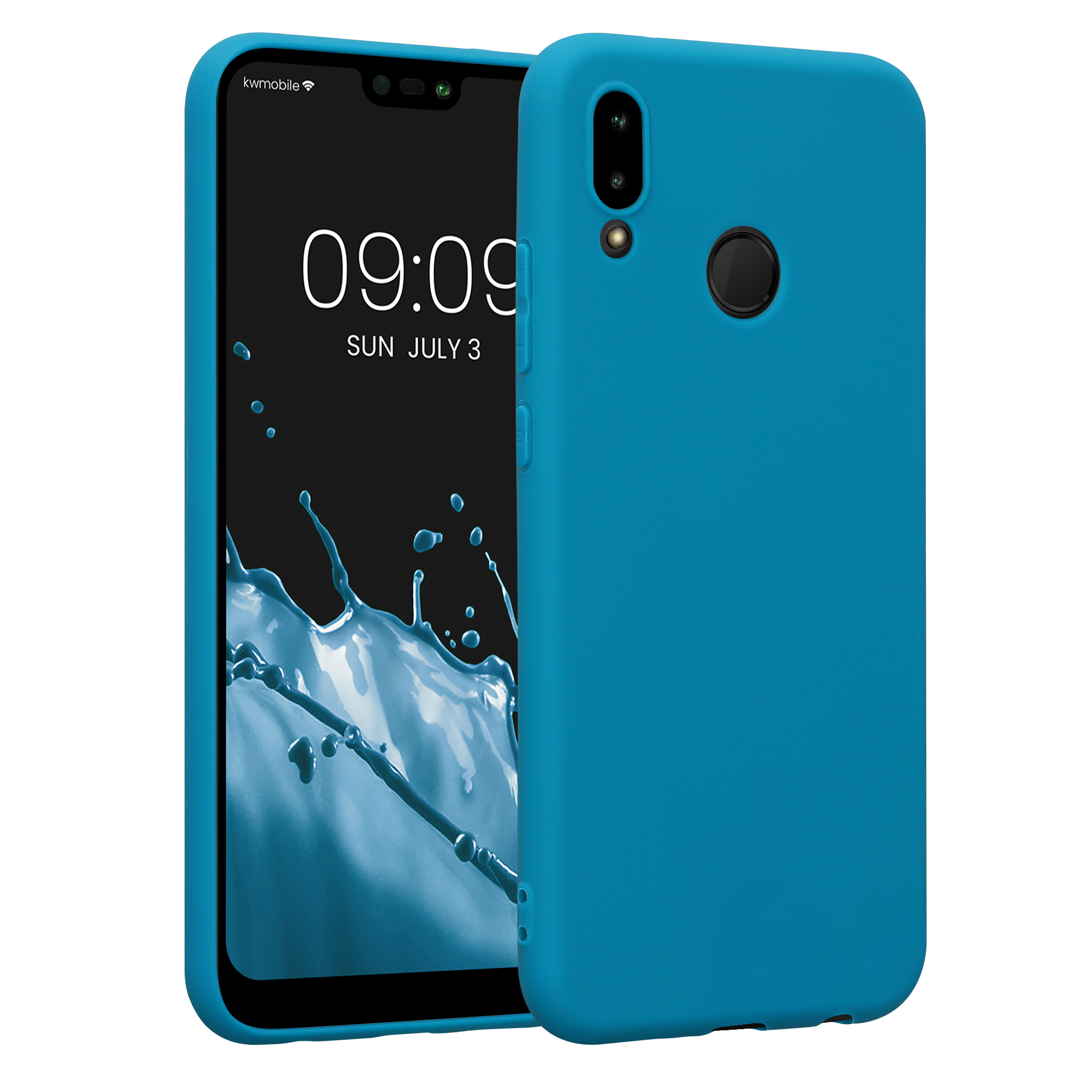 Kryt kwmobile Huawei P20 Lite, karibská modrá
