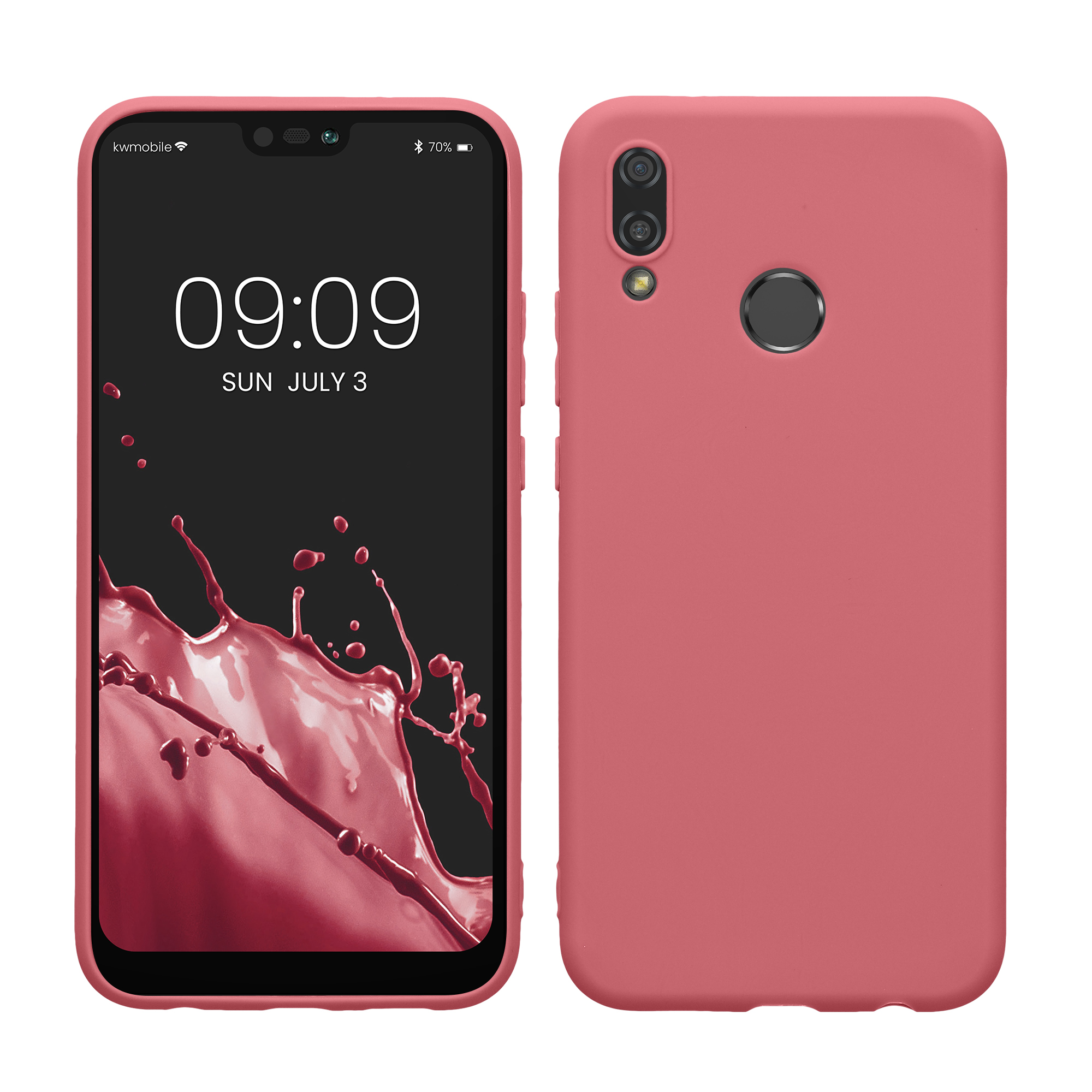 Kryt kwmobile Huawei P20 Lite, tmavě růžová