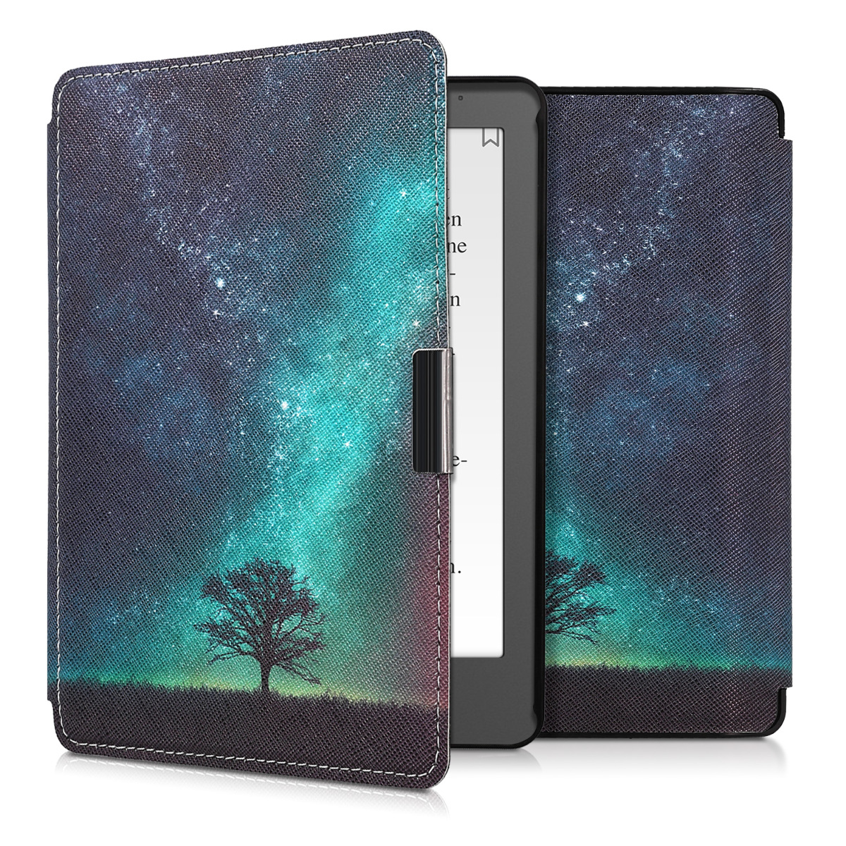 Flip pouzdro na čtečku Kobo Aura Edition 2 Cosmic Nature se stojánkem