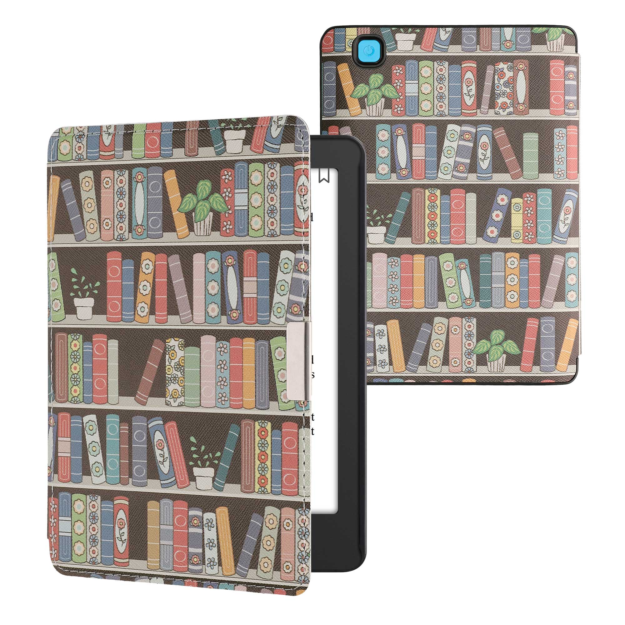 Flip pouzdro na čtečku Kobo Aura Edition 2 Summer Library se stojánkem