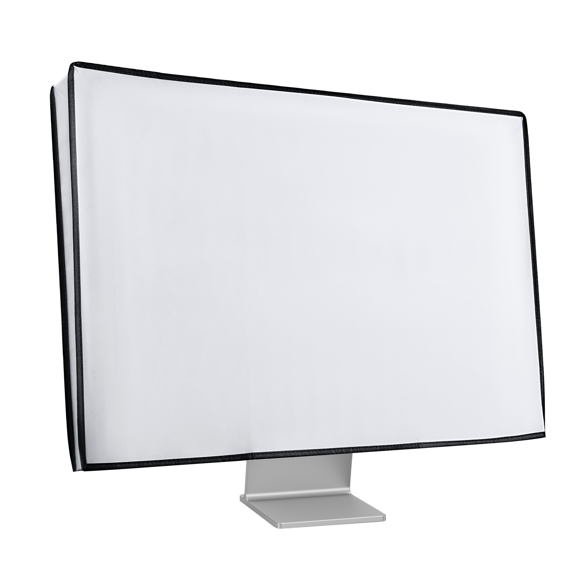 Kryt na monitor pro 27-28" monitor kwmobile - bílá