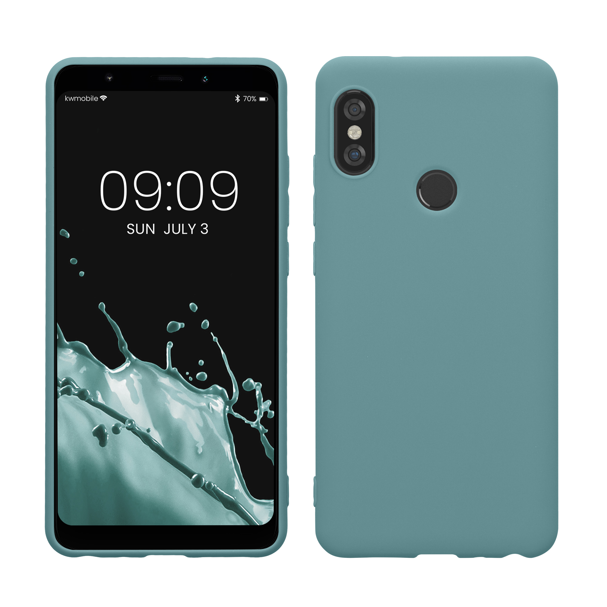 TPU kryt kwmobile pro Xiaomi Redmi Note 5 (Global Version) / Note 5 Pro - tmavě modrá Arctic Night