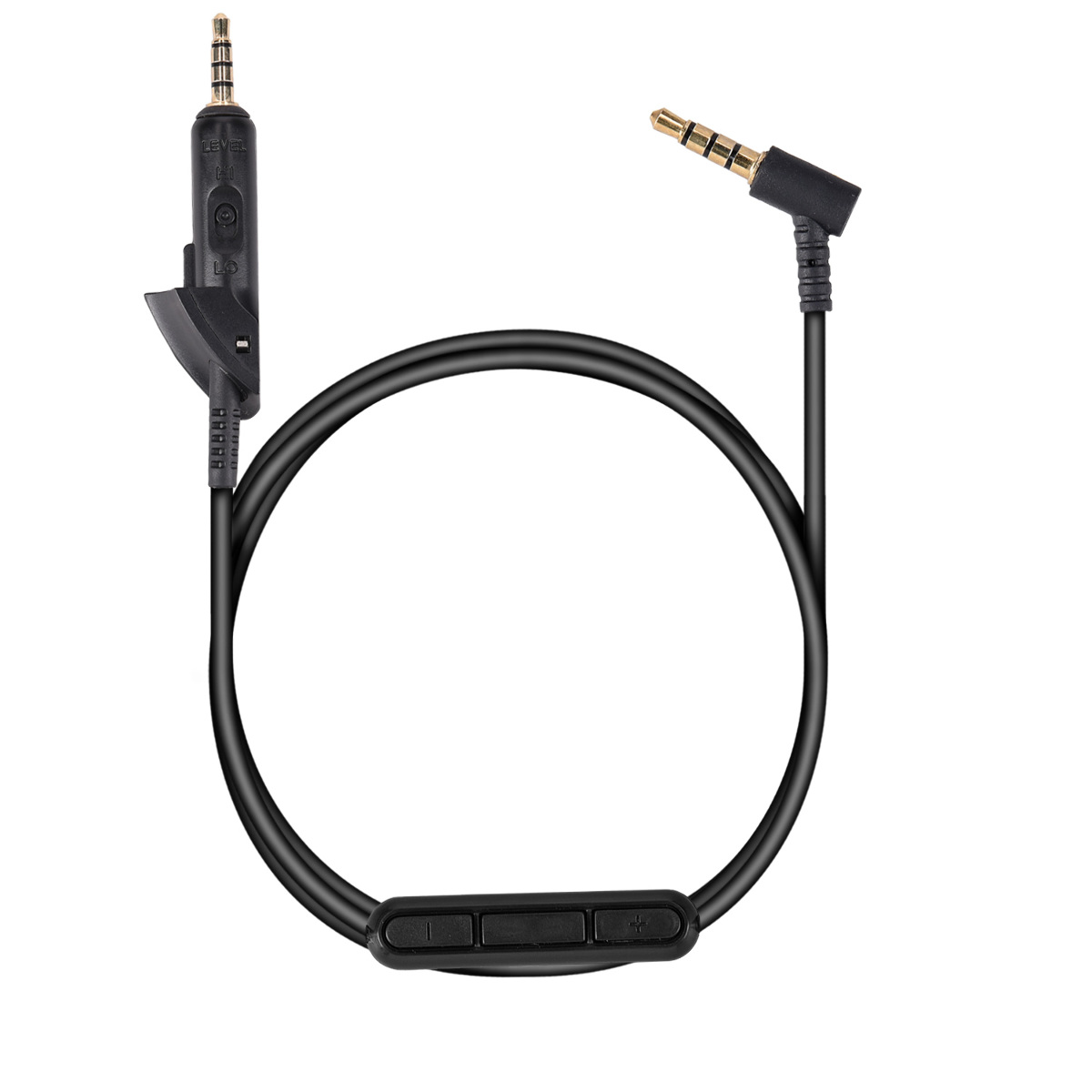 Náhradní kabel sluchátka Bose QuietComfort 15 150 cm černá kwmobile