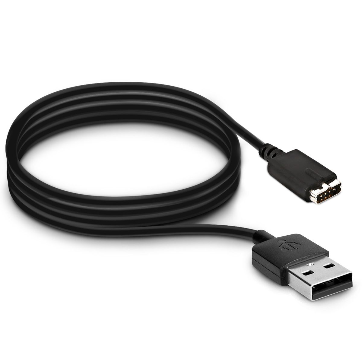 Nabíjecí kabel pro hodinky kwmobile pro Polar M430, černá