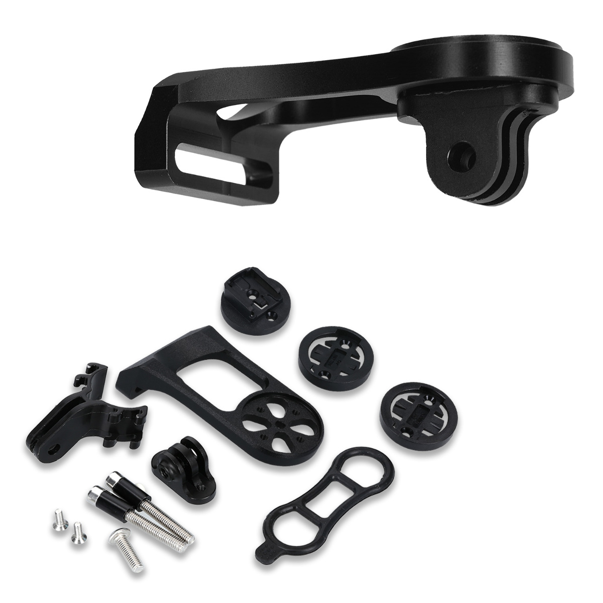 Držák na kolo kwmobile pro Garmin Edge / Bryton Rider / CatEye - GPS Holder and Stand for Bike / Motorcycle Handle Bar