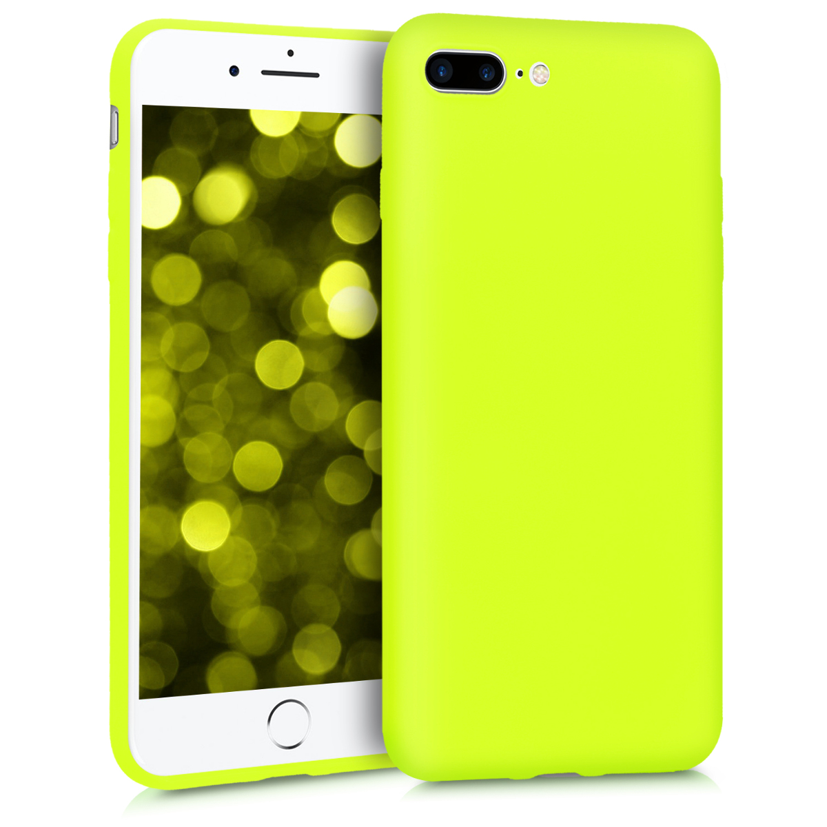 Silikonový kryt kwmobile pro Apple iPhone 7 Plus / iPhone 8 Plus - žlutá