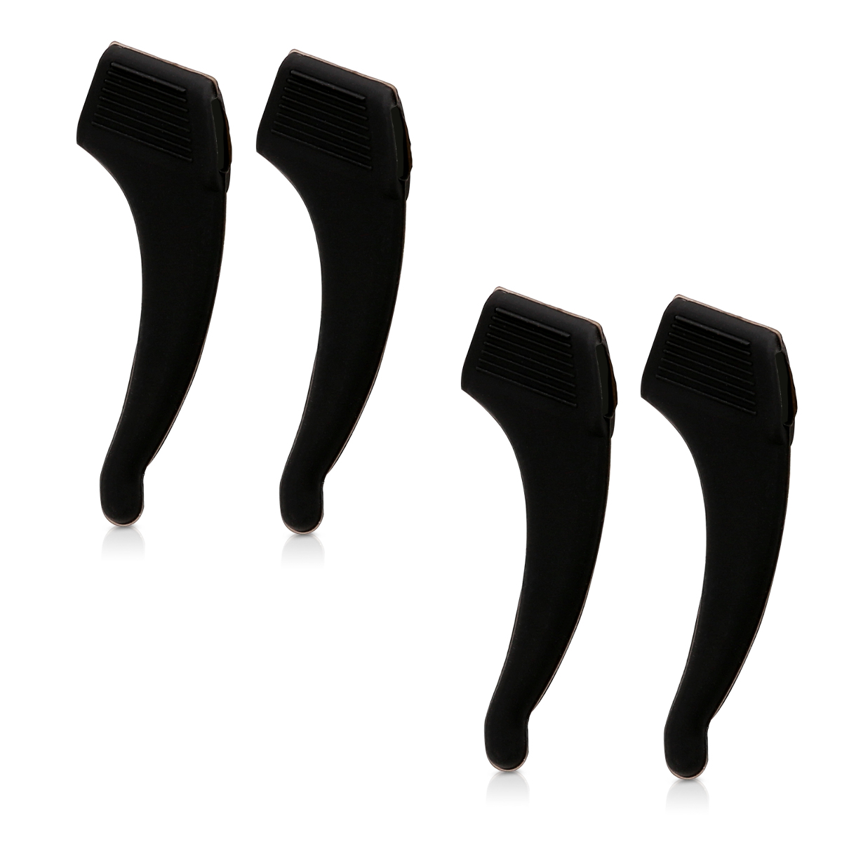 Protiskluzové háčky na brýle Glasses Hooks 2 páry černé