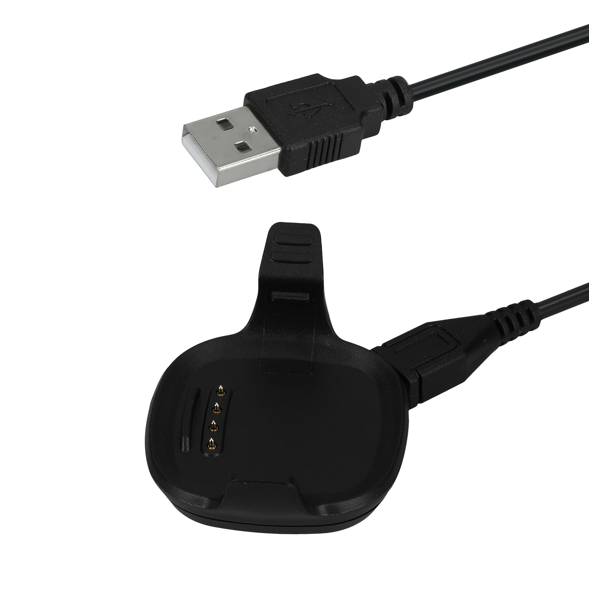 Nabíjecí kabel Garmin Forerunner 10 / 15 kwmobile USB-A černý