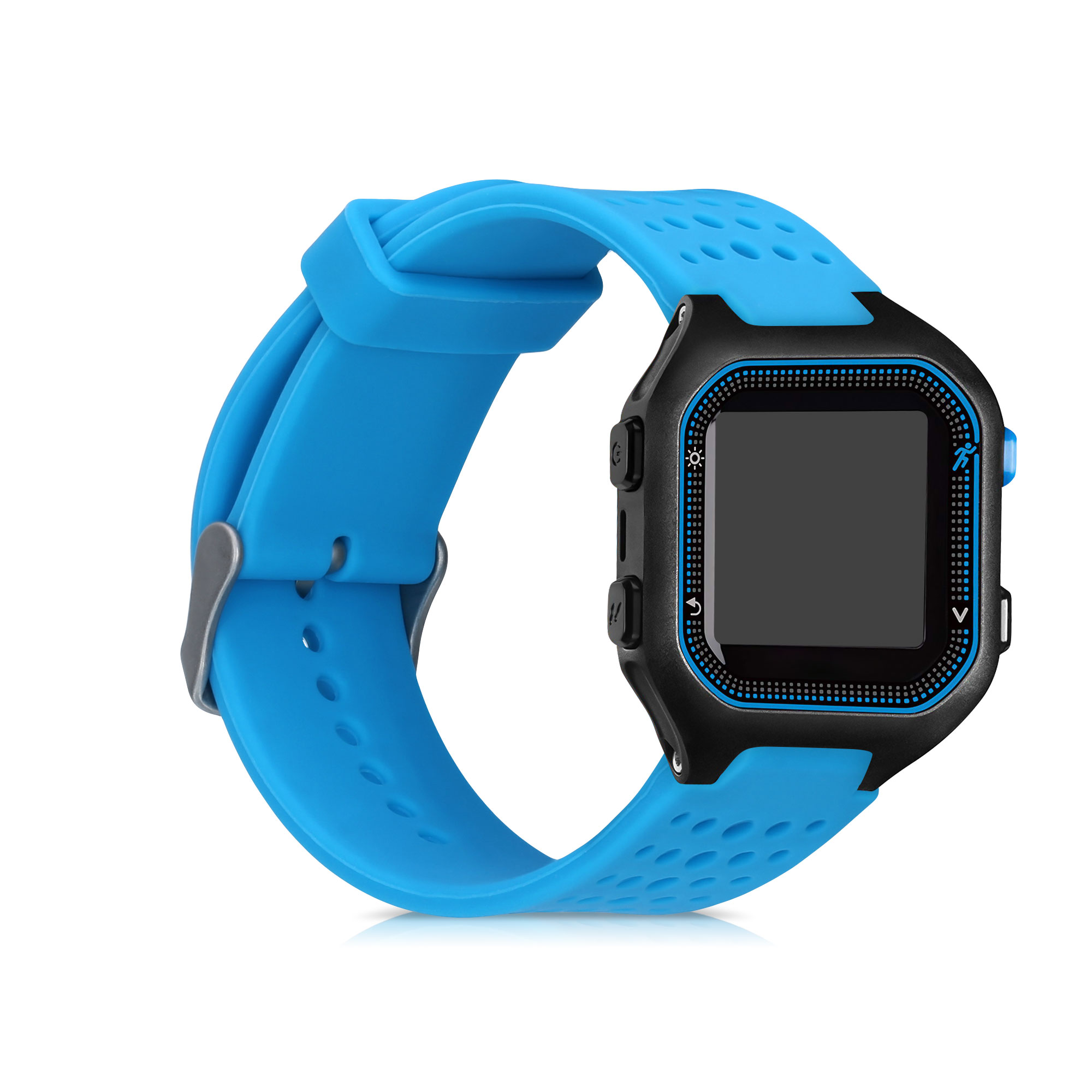 Řemínek Garmin Forerunner 25 (L) kwmobile silikon 1 ks modrá