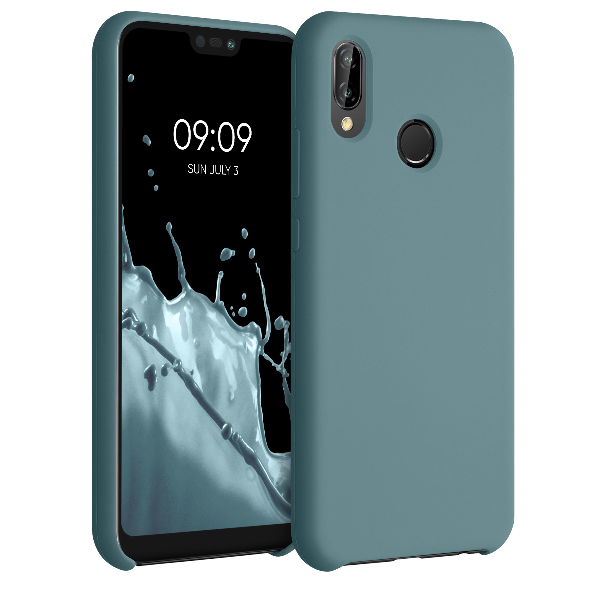 Pouzdro pro Huawei P20 Lite kwmobile silikonové - arktická noc