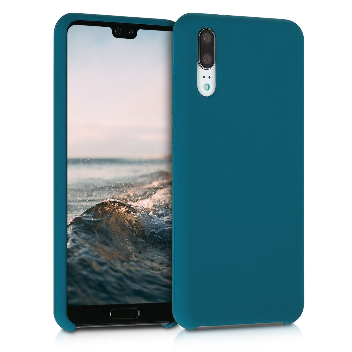 Kryt kwmobile pro Huawei P20, matná petrolejová