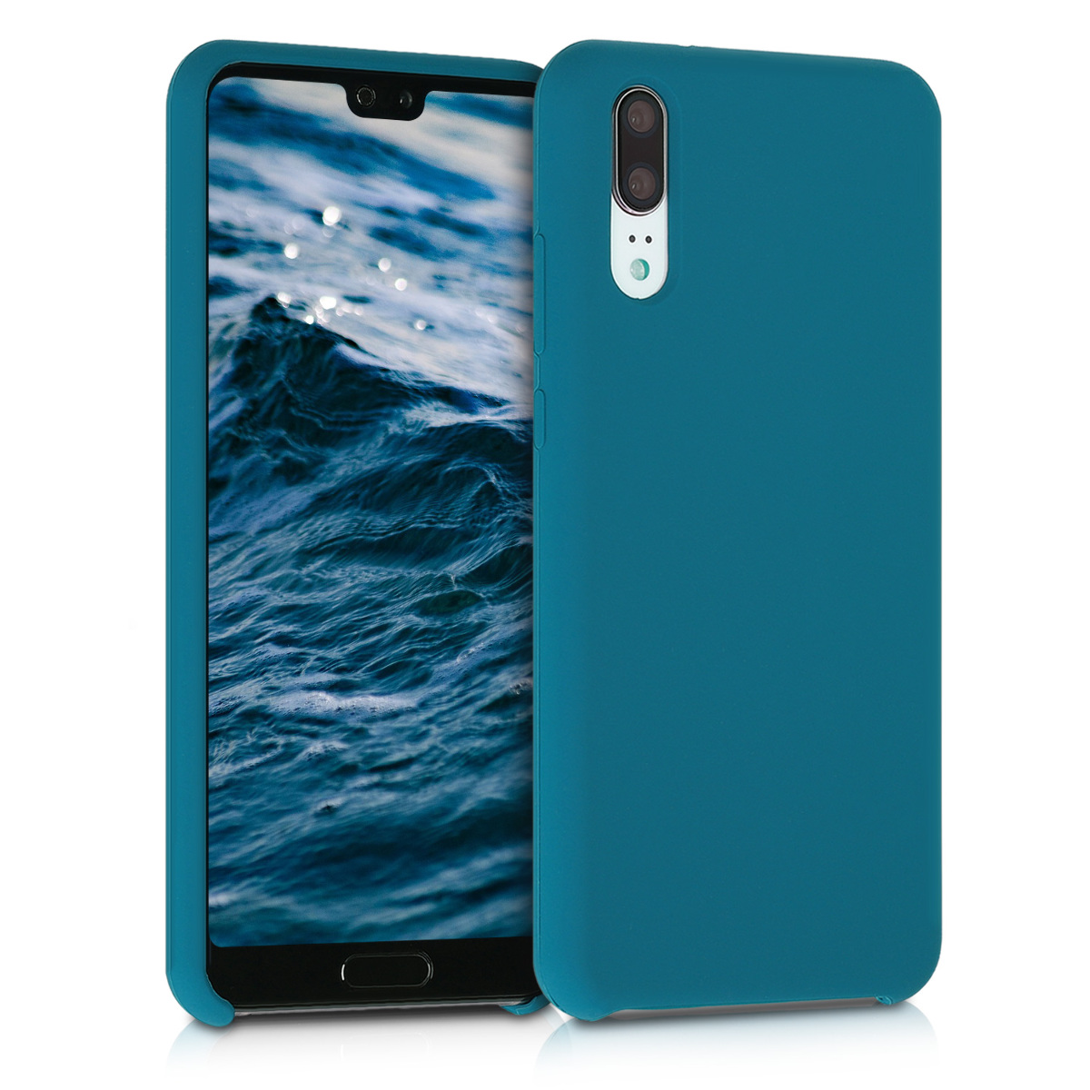Kryt kwmobile Huawei P20, tyrkysová matná