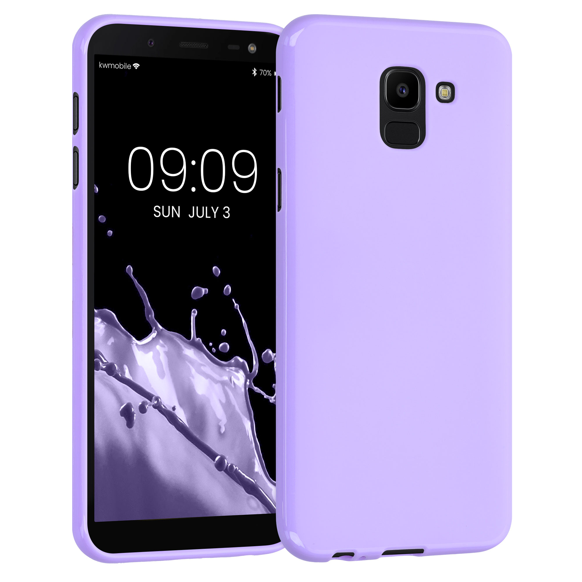 Kryt na mobil Samsung Galaxy J6 kwmobile TPU levandulový