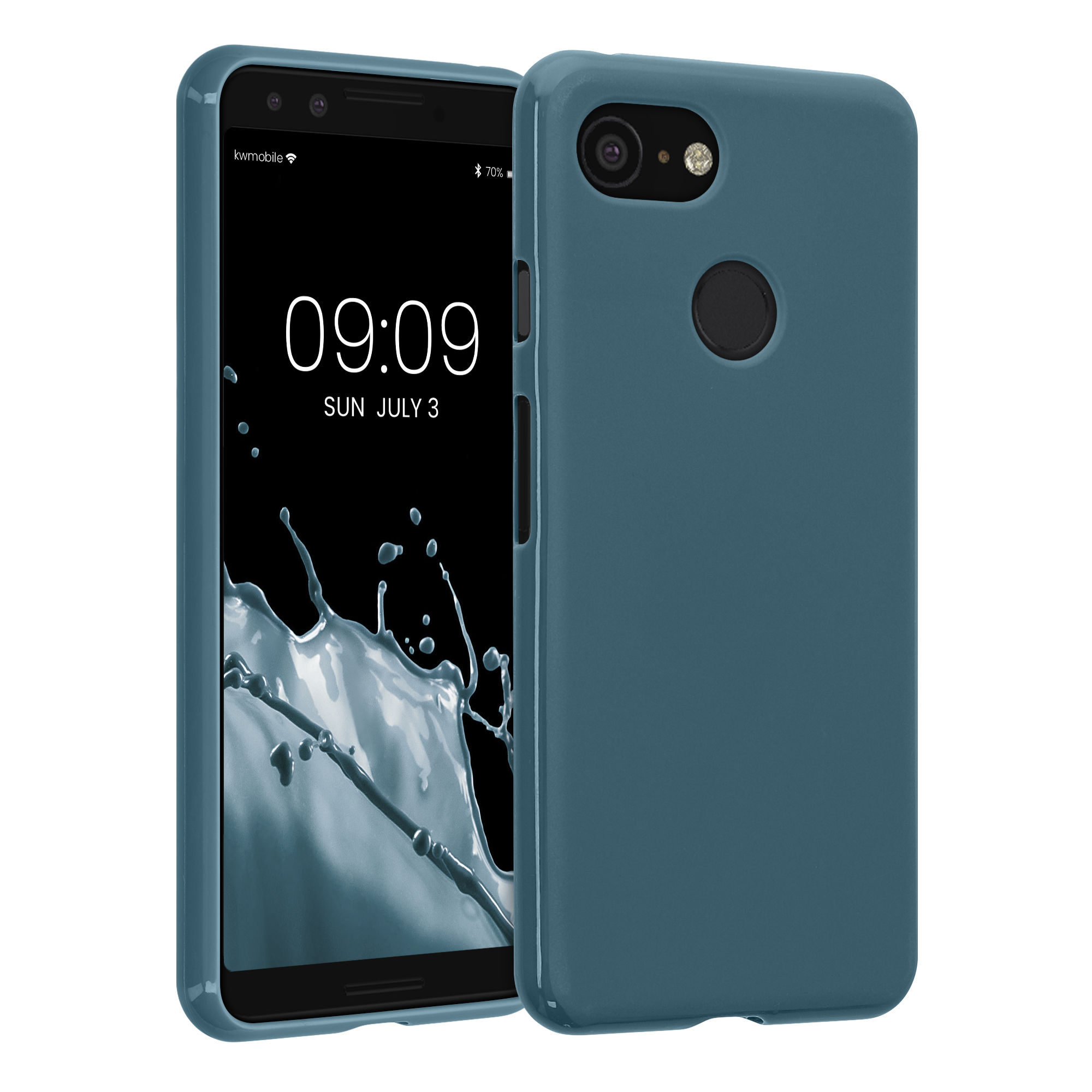 Zadní kryt kwmobile pro Google Pixel 3 - tmavě břidlicová