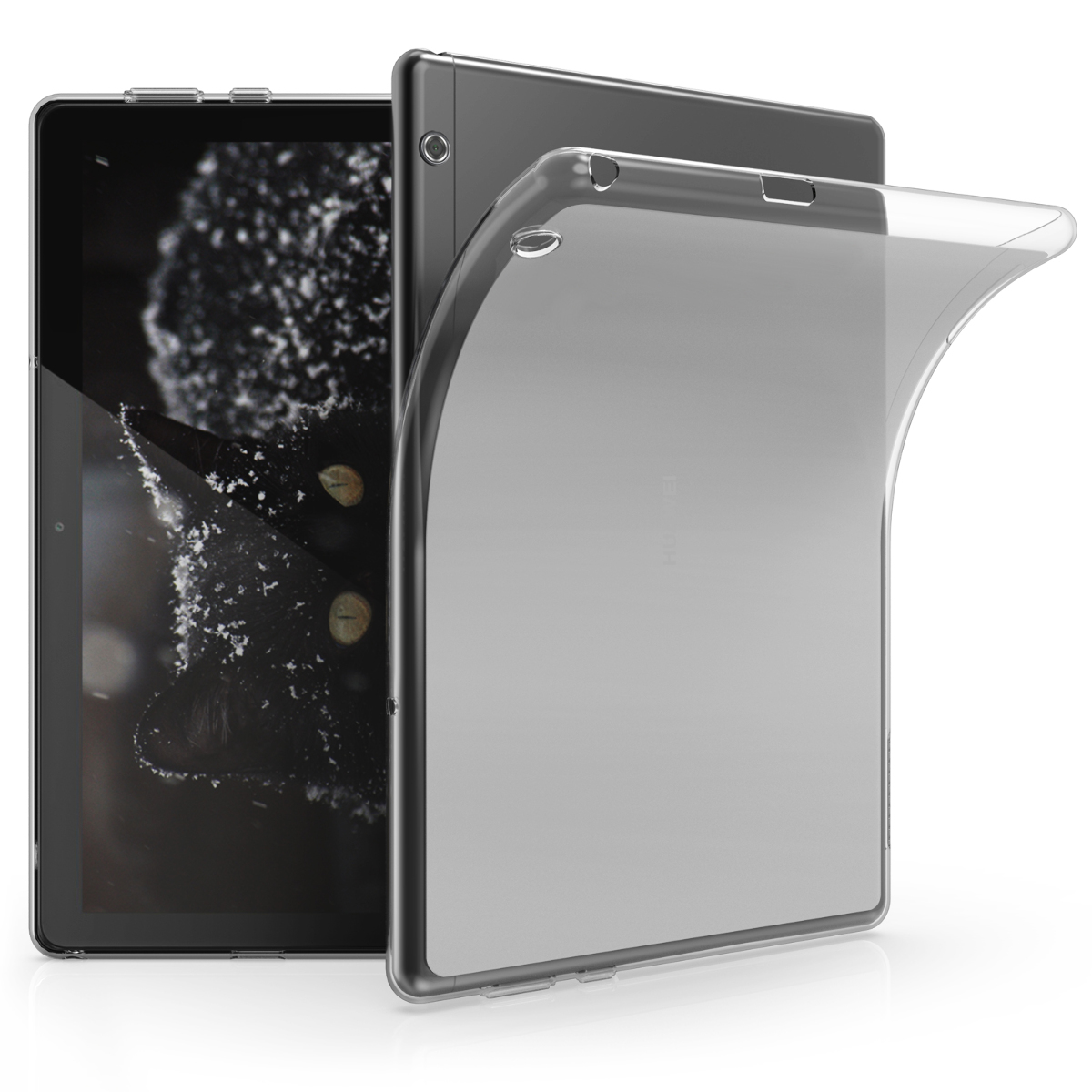 Pouzdro na tablet - Huawei MediaPad T5 10 Case - kwmobile - transparentní