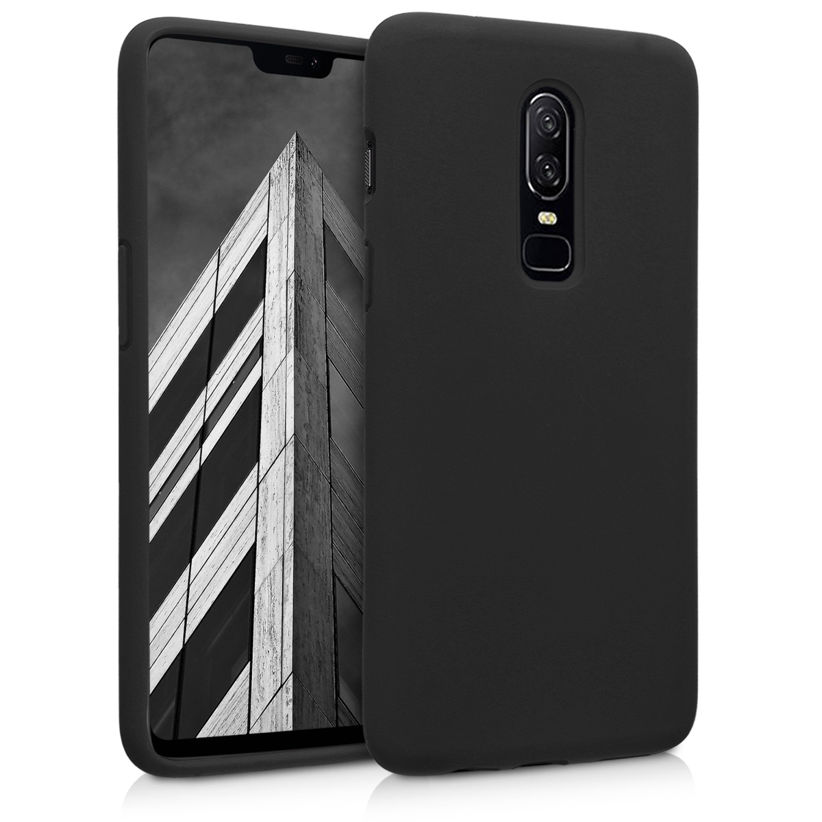 Kryt na mobil OnePlus 6 kwmobile TPU černá
