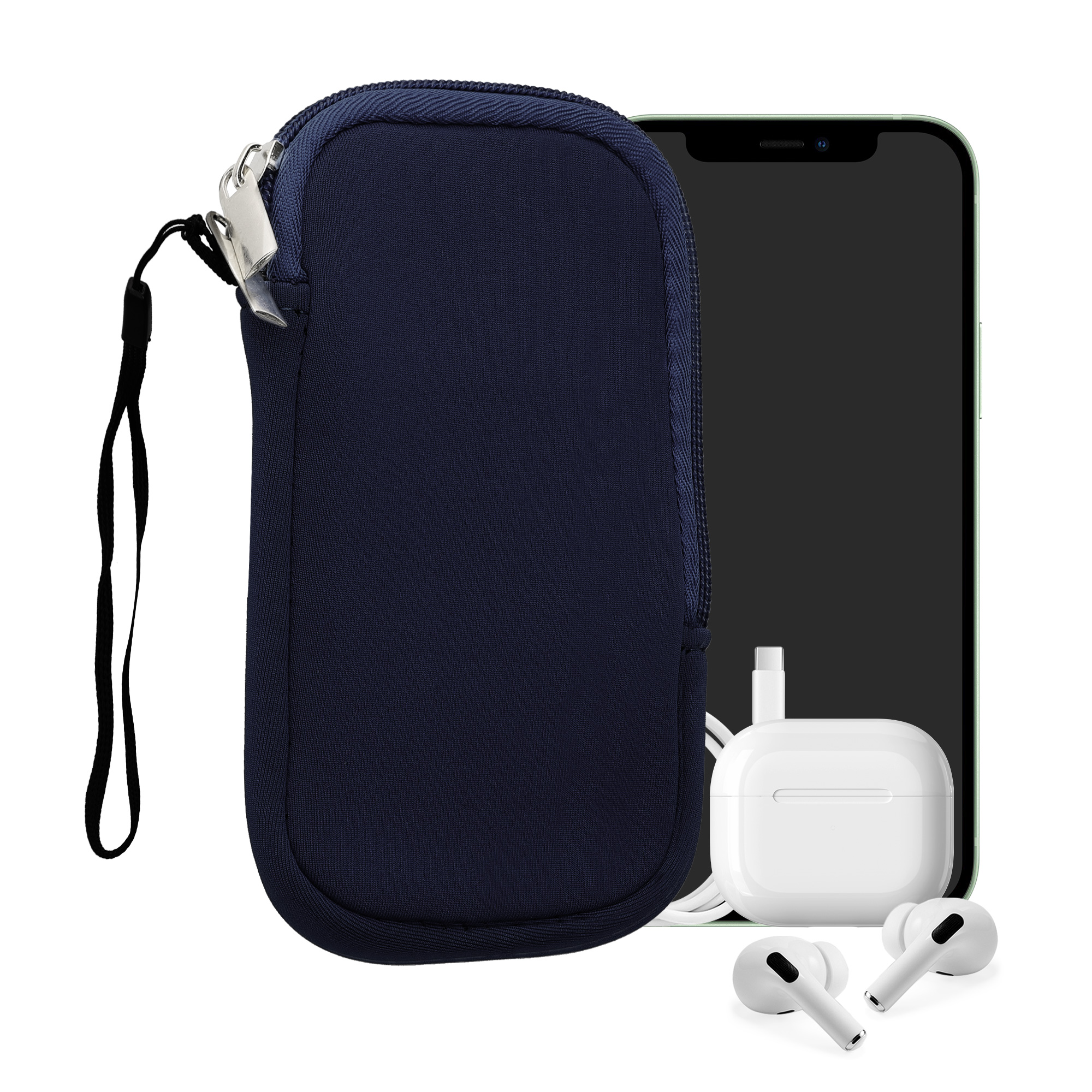 Univerzální pouzdro na mobil kwmobile - XS - 3,5/4" - tmavě modrá