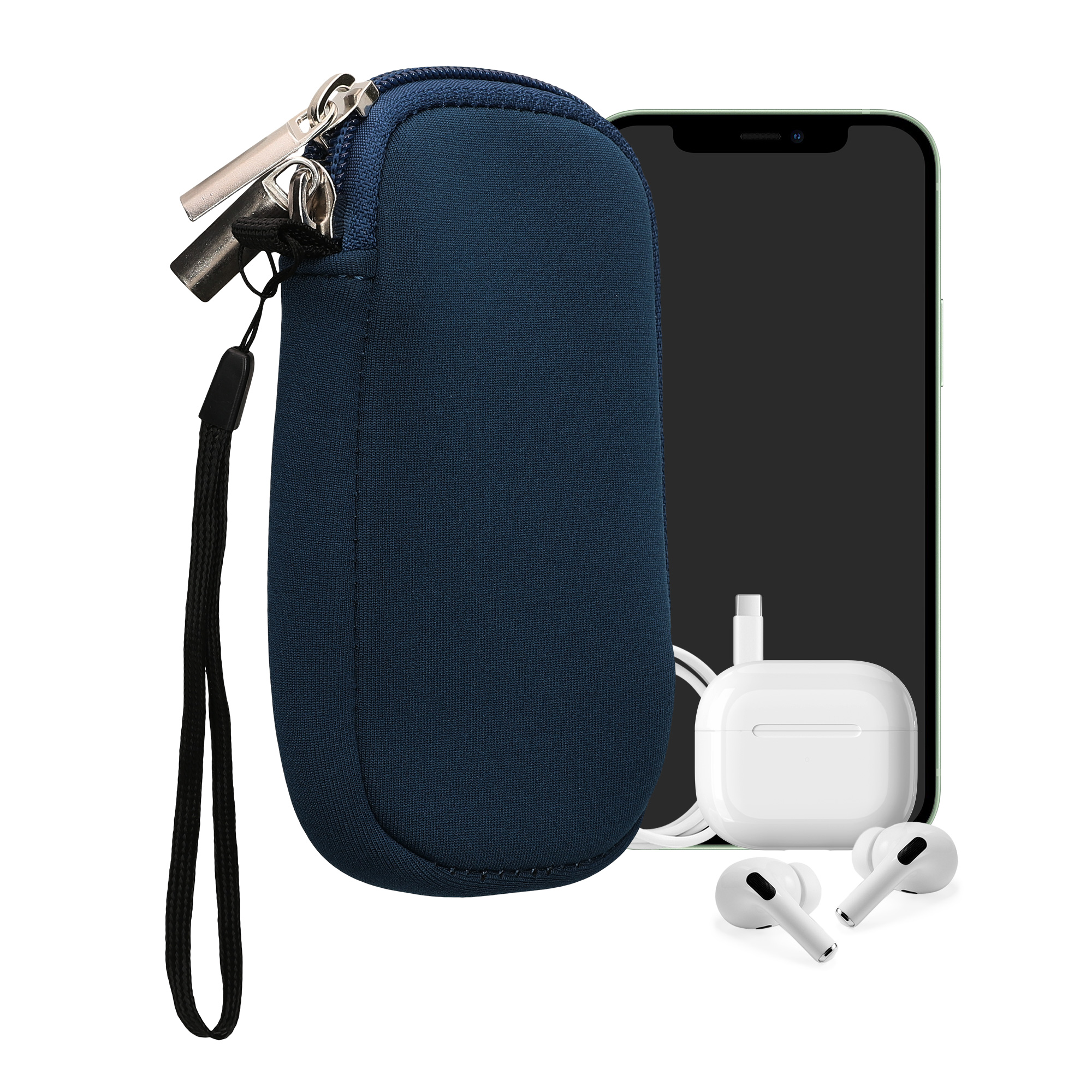 Univerzální pouzdro kwmobile na mobil XS - 3,5/4" - tmavě modrá