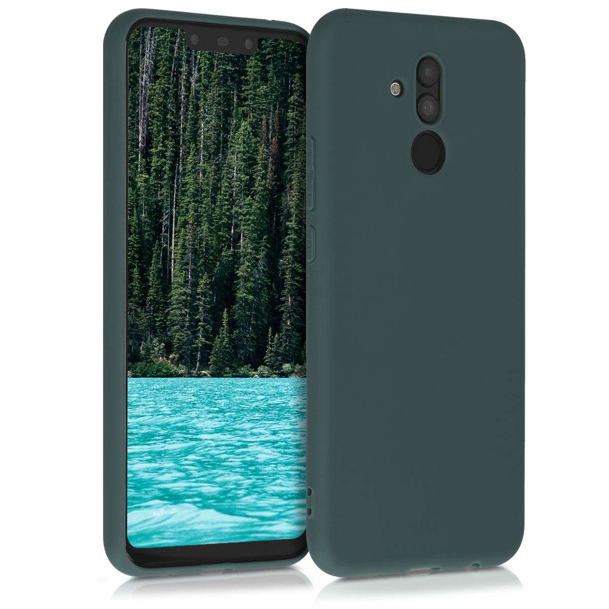 Pouzdro na tablet - Huawei Mate 20 Lite - kwmobile - modrá/zelená