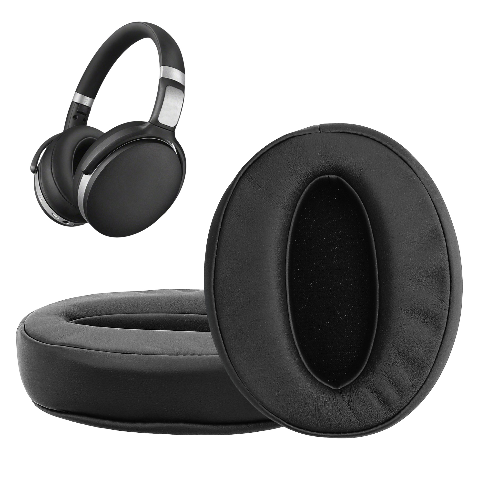 2x Náušníky na sluchátka kwmobile pro Sennheiser HD 4.50 BTNC Ear Pads - černá