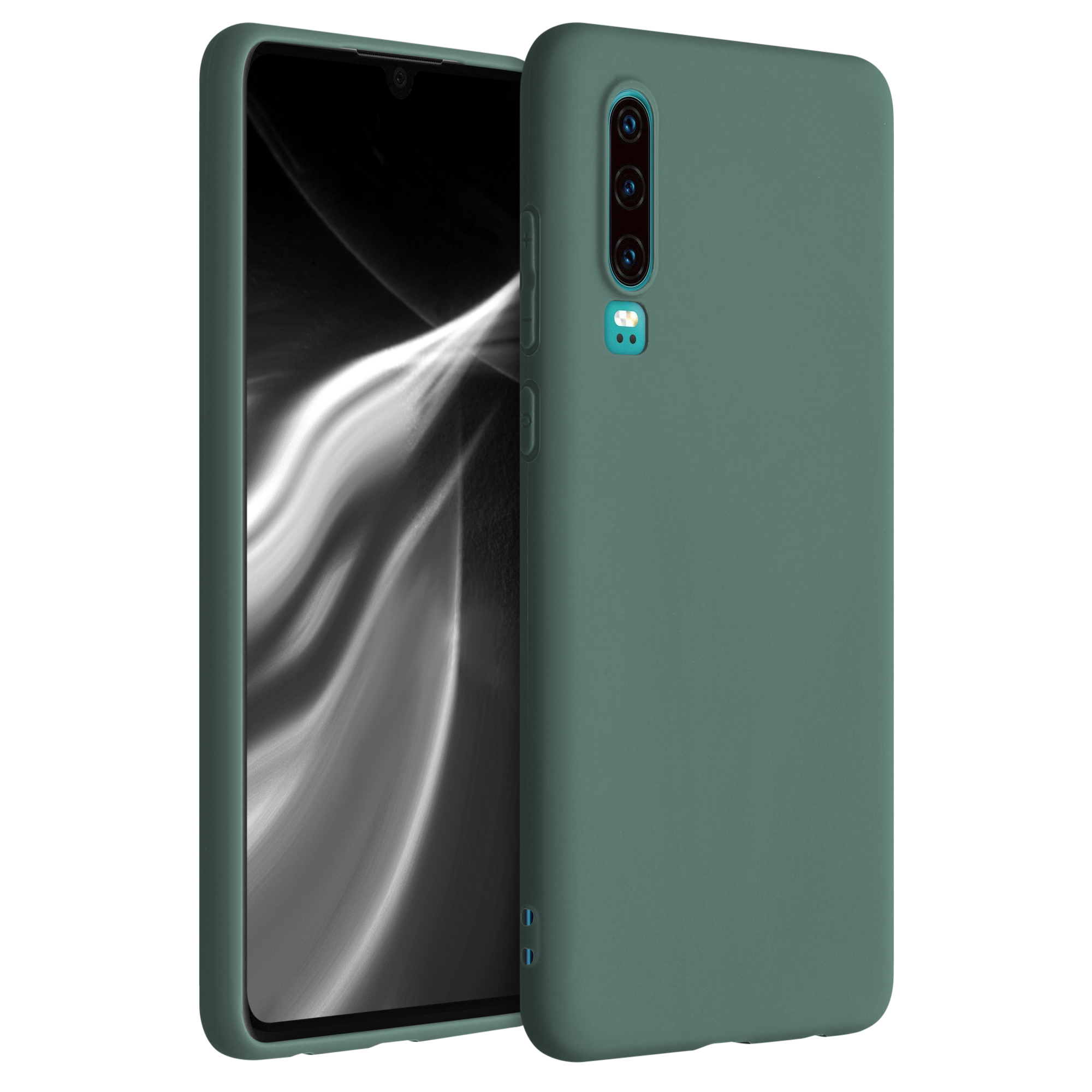 Kryt kwmobile Huawei P30, modrozelená