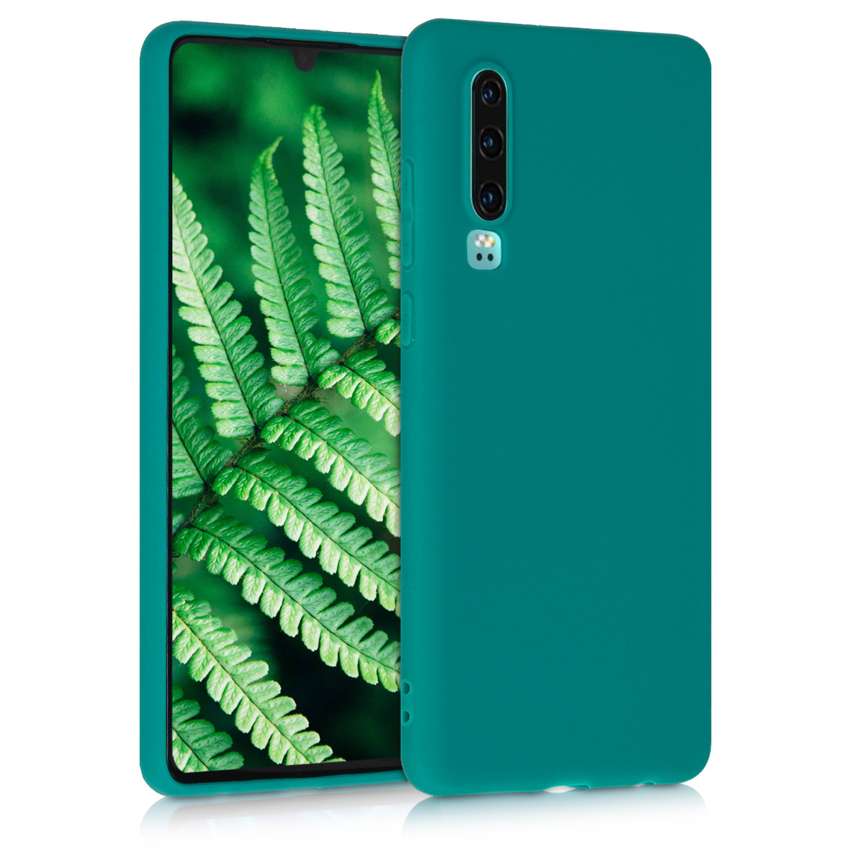 Kryt kwmobile Huawei P30, petrolejová matná