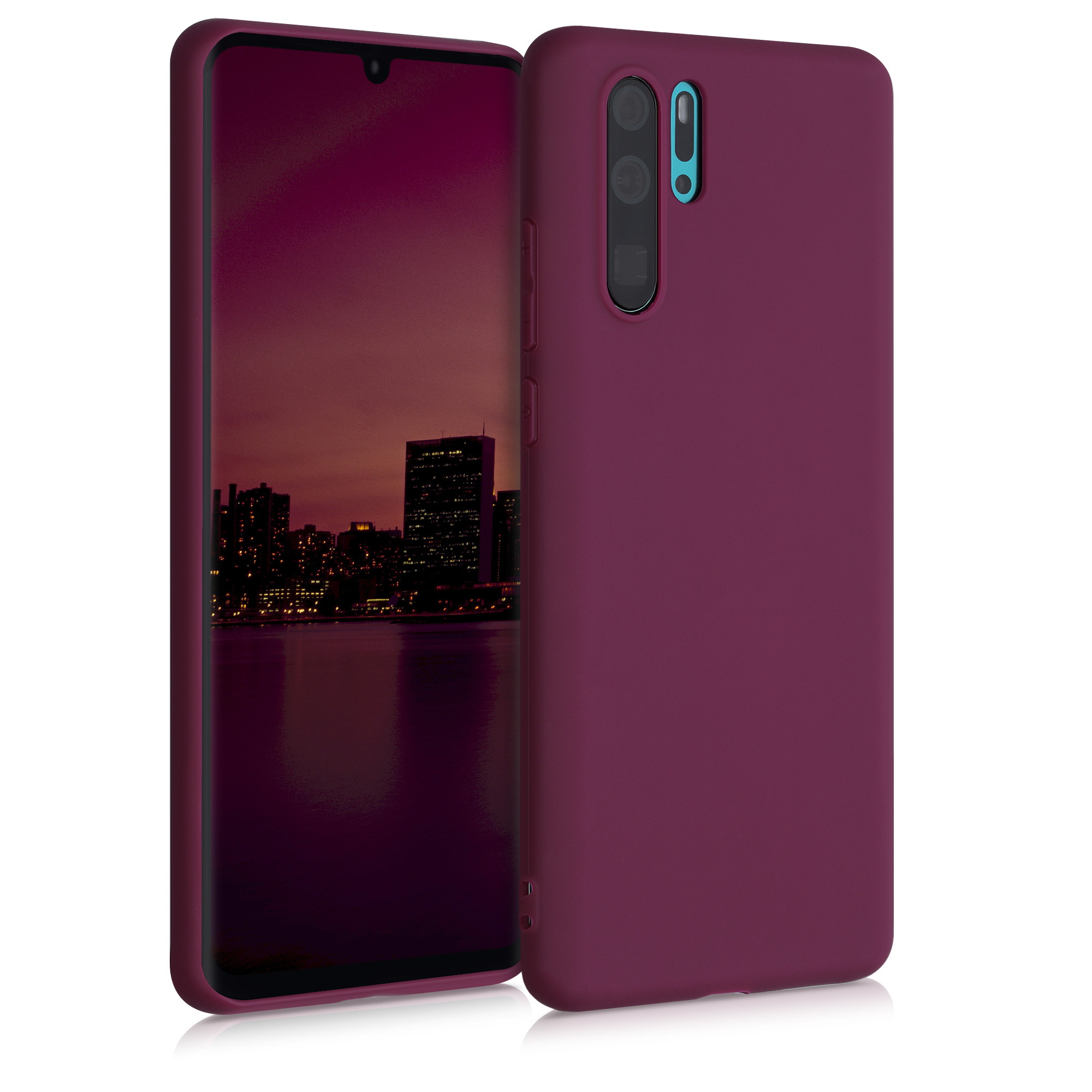 Pouzdro pro Huawei P30 Pro kwmobile TPU - vínově fialová