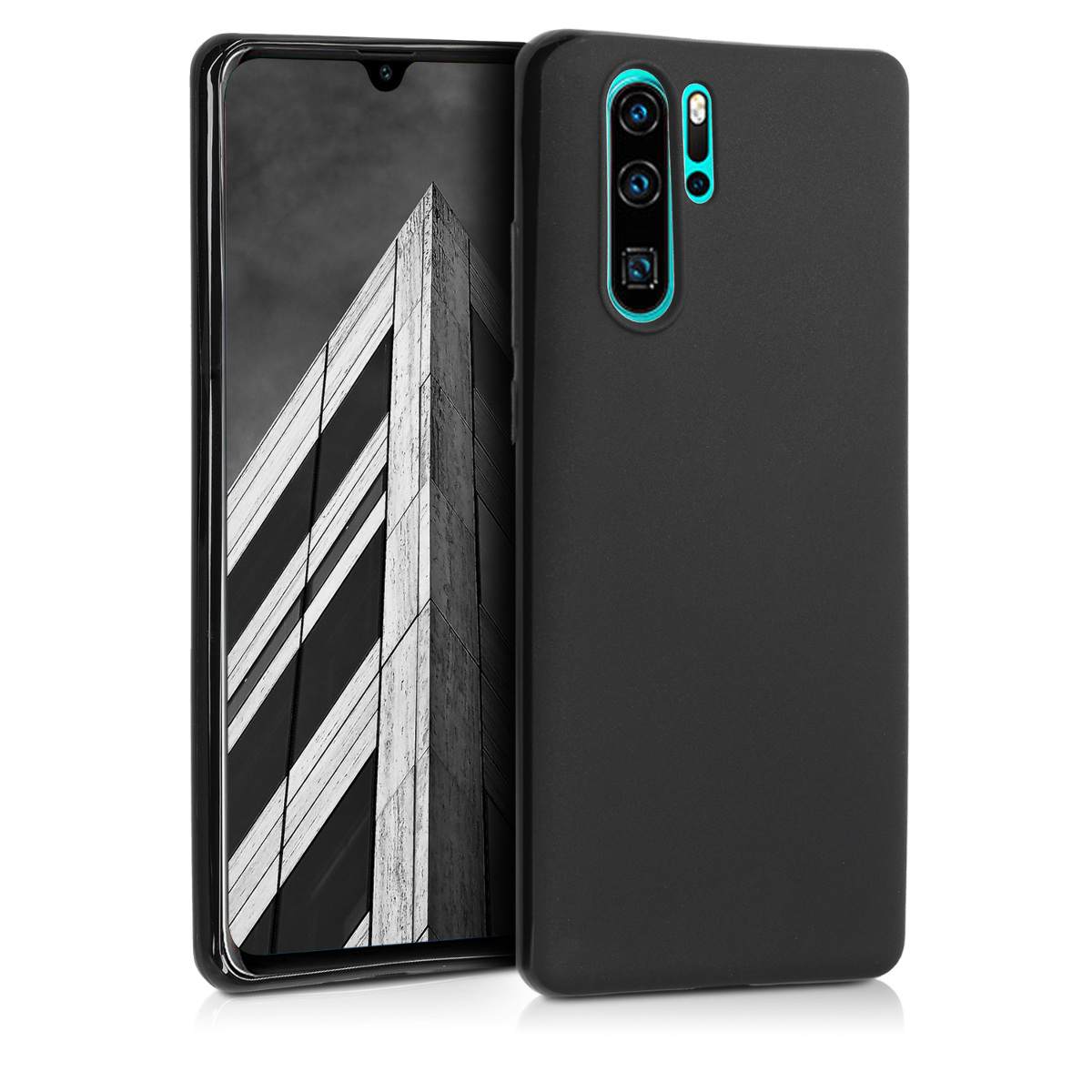 Kryt na mobil Huawei P30 Pro kwmobile - černá matná