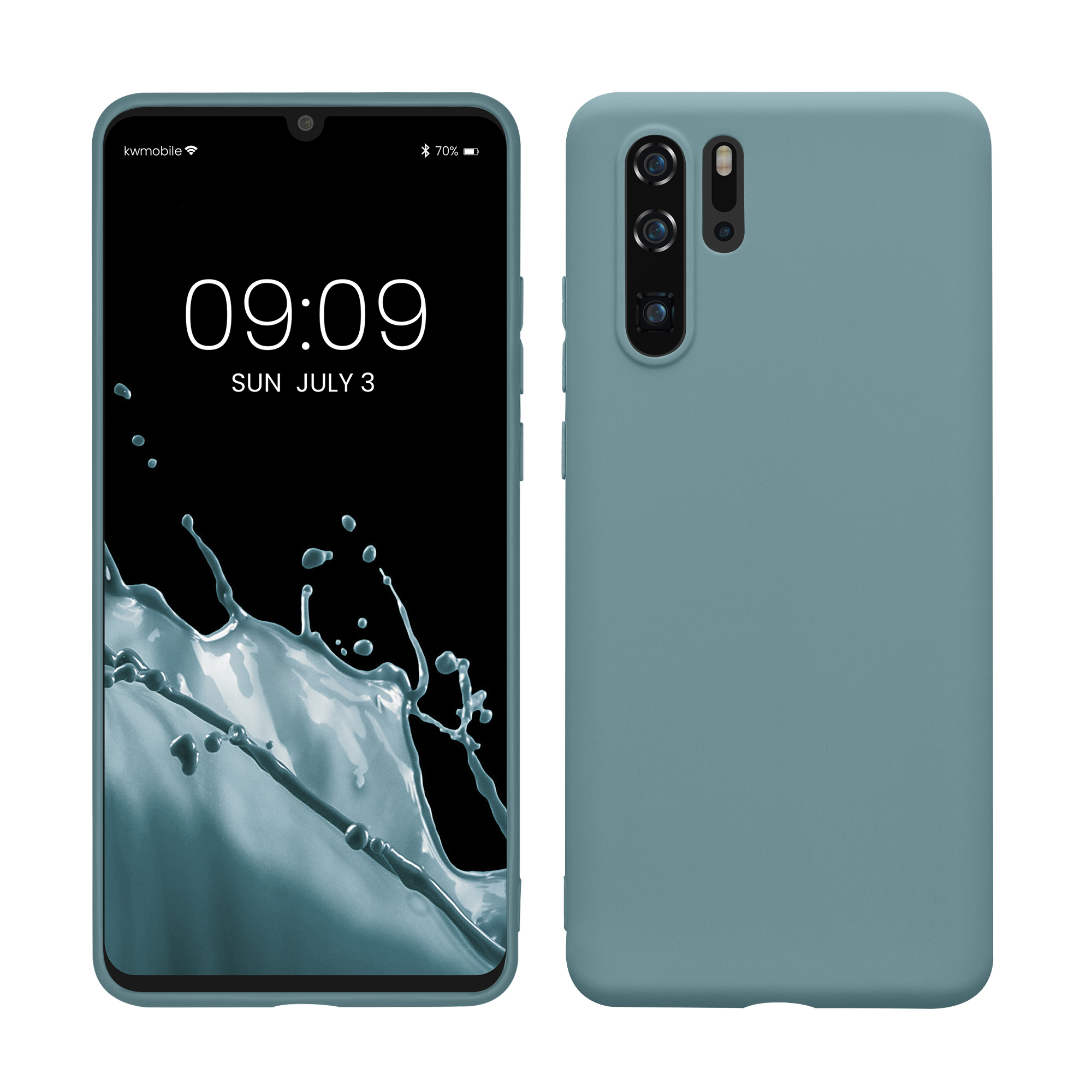 Kryt na mobil Huawei P30 Pro kwmobile - béžová Antique Stone