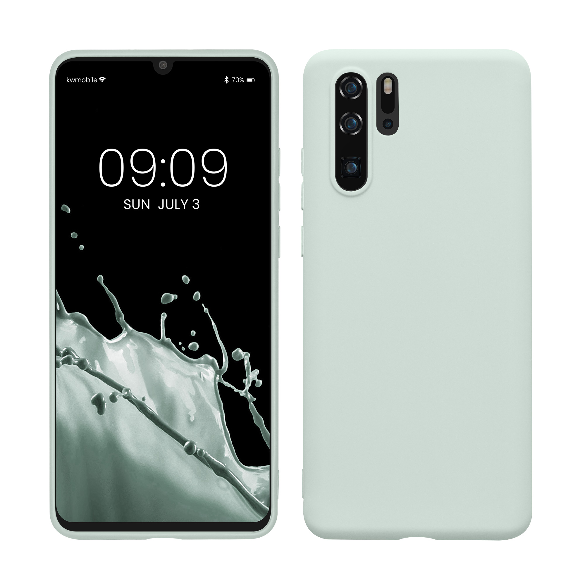 Kryt na mobil Huawei P30 Pro kwmobile - mintová