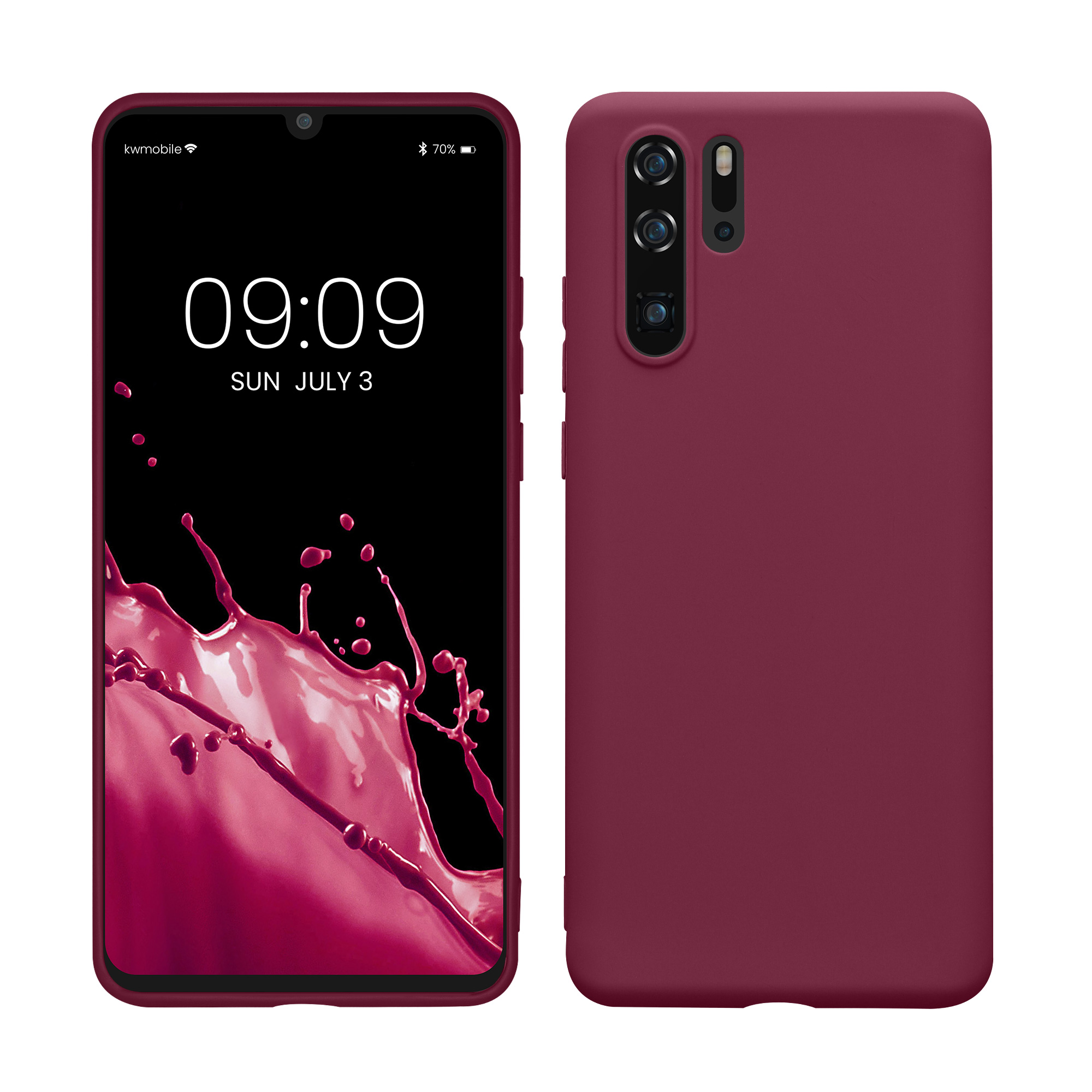 Kryt na mobil Huawei P30 Pro, nárazuvzdorný - kwmobile, purpurový