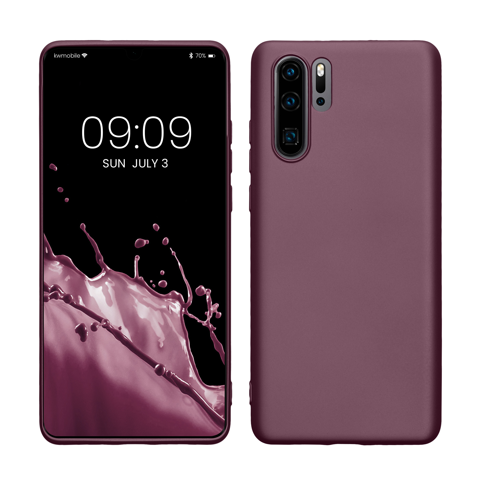 Kryt na mobil Huawei P30 Pro kwmobile - metalická levandulová