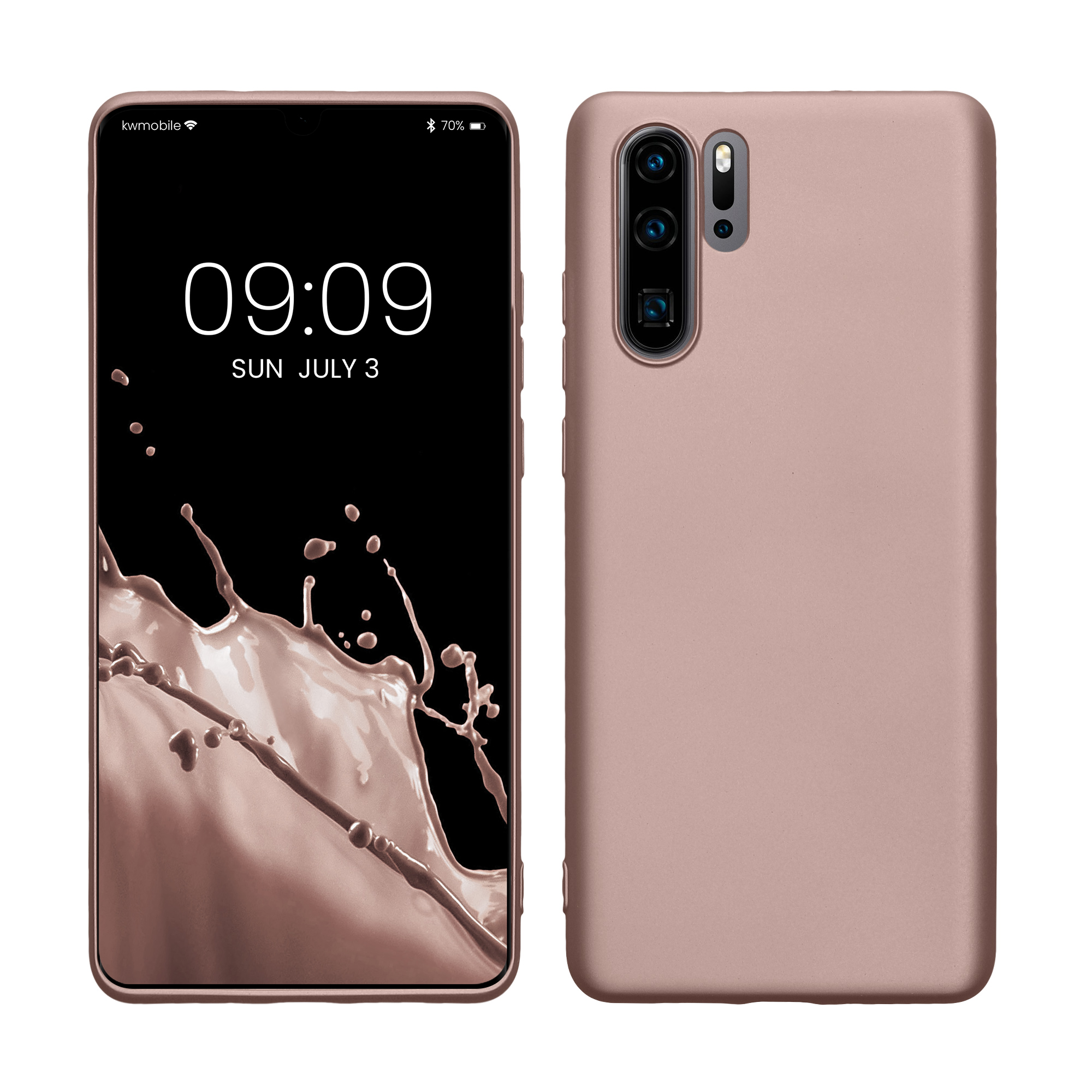 Kryt kwmobile Huawei P30 Pro, metalická arktická bobule