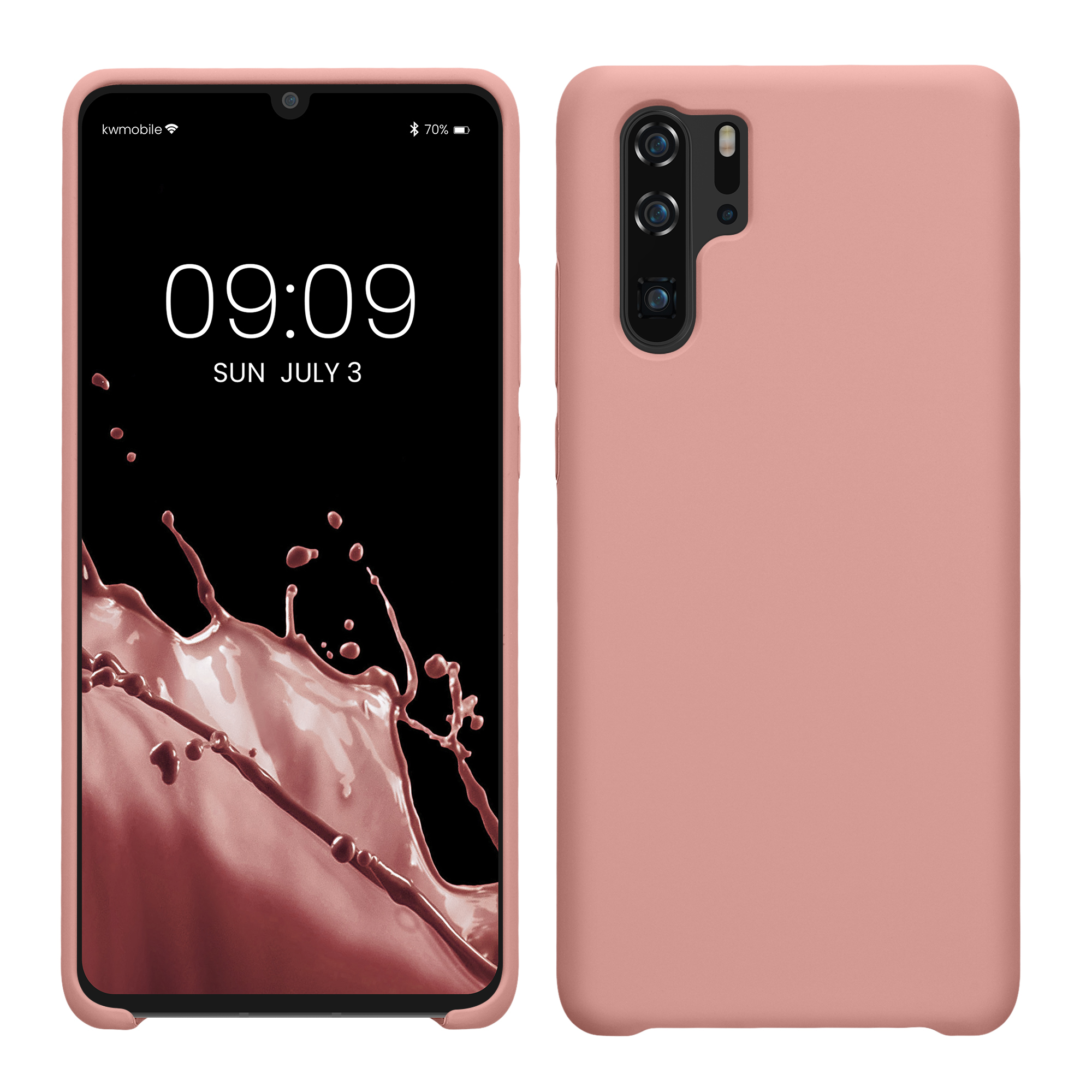 Kryt na mobil Huawei P30 Pro kwmobile - vintage růžová