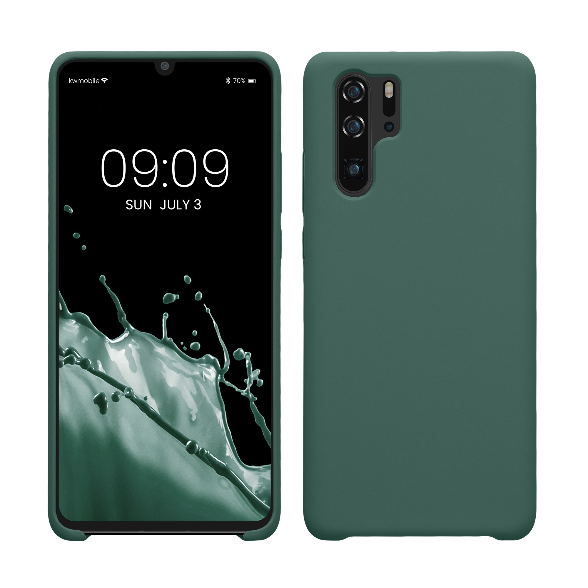 Kryt na mobil Huawei P30 Pro kwmobile - lesní zelená