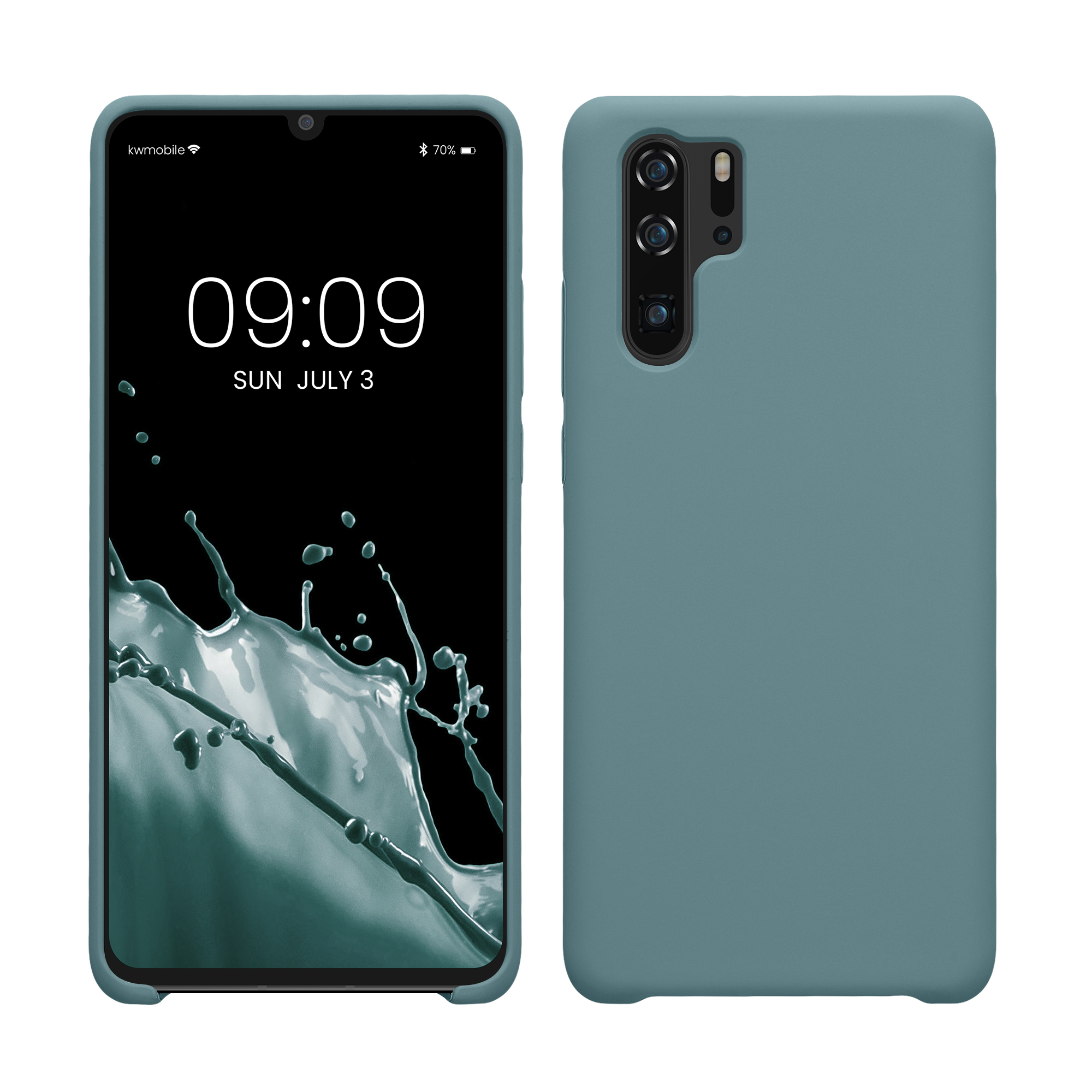 Pouzdro pro Huawei P30 Pro kwmobile silikonové - arktická noc