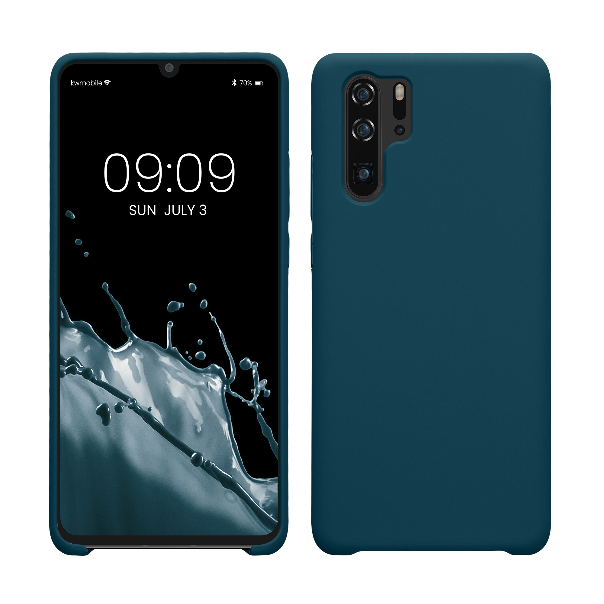 Kryt kwmobile Huawei P30 Pro, petrolejová matná