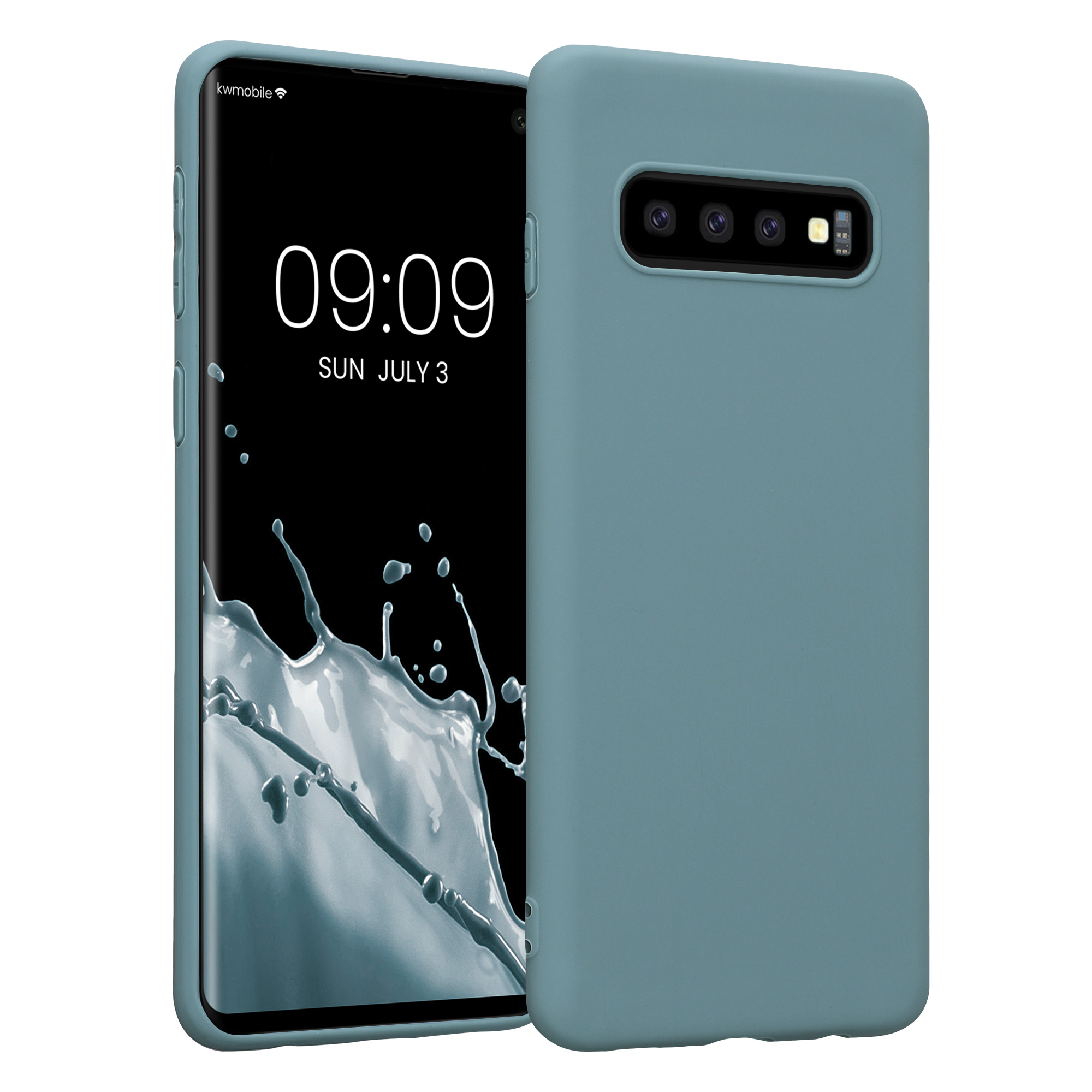 Kryt na mobil Samsung Galaxy S10 kwmobile TPU Arctic Night