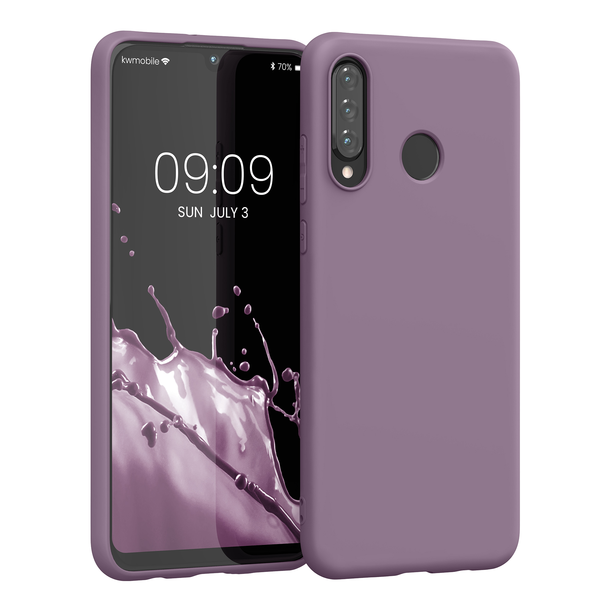 Kryt kwmobile Huawei P30 Lite, hroznově fialová