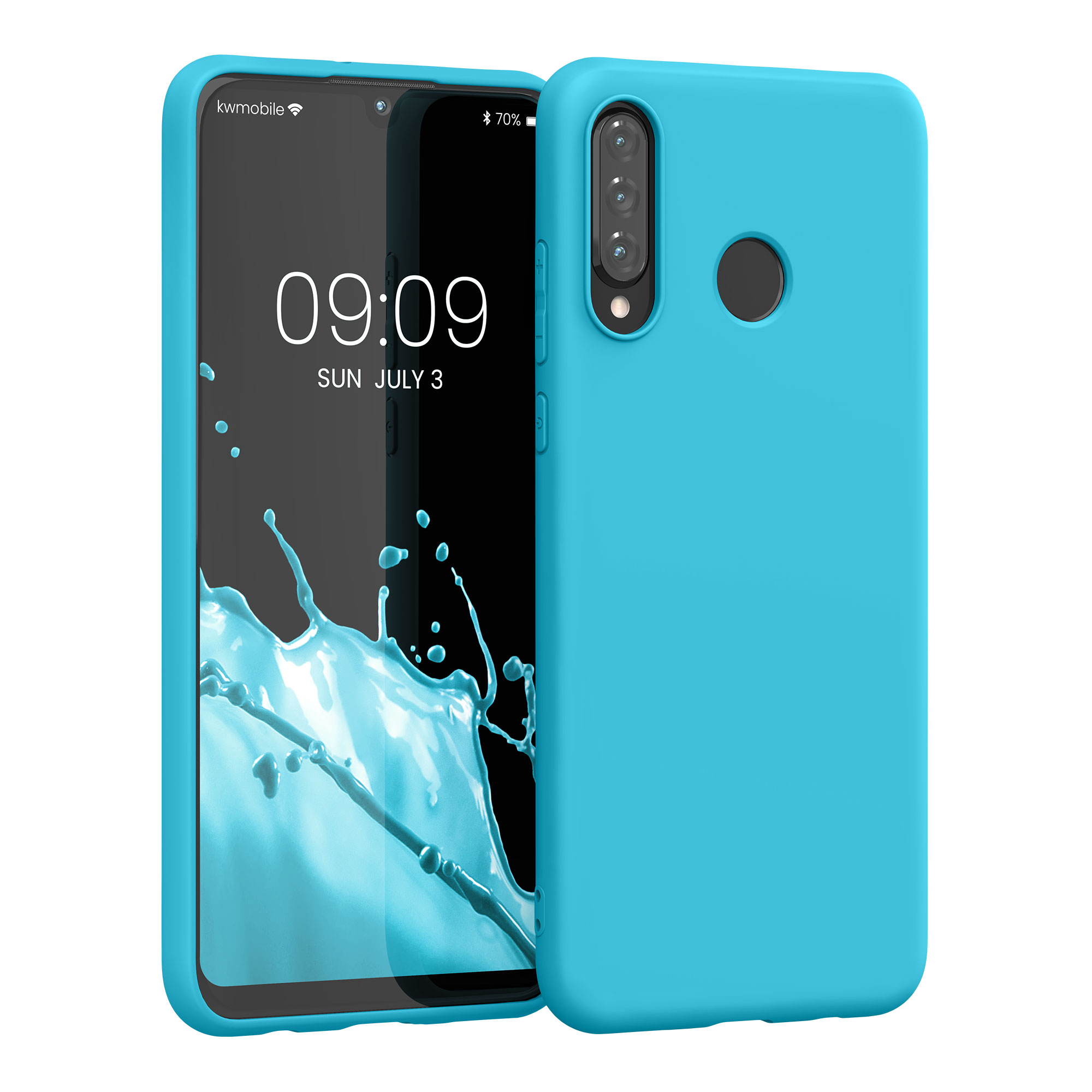 Kryt kwmobile Huawei P30 Lite, ledově modrá