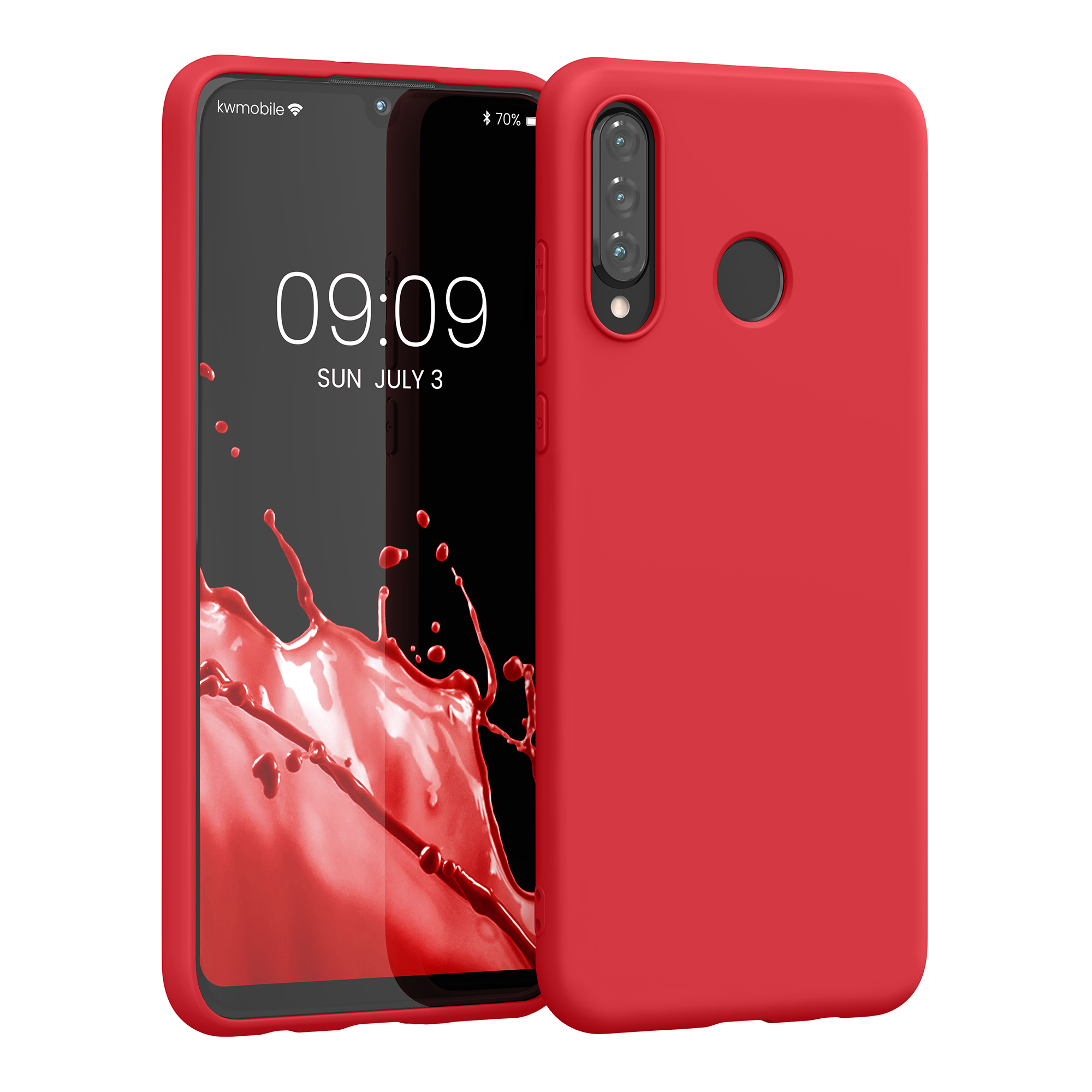 Kryt kwmobile Huawei P30 Lite, klasická červená