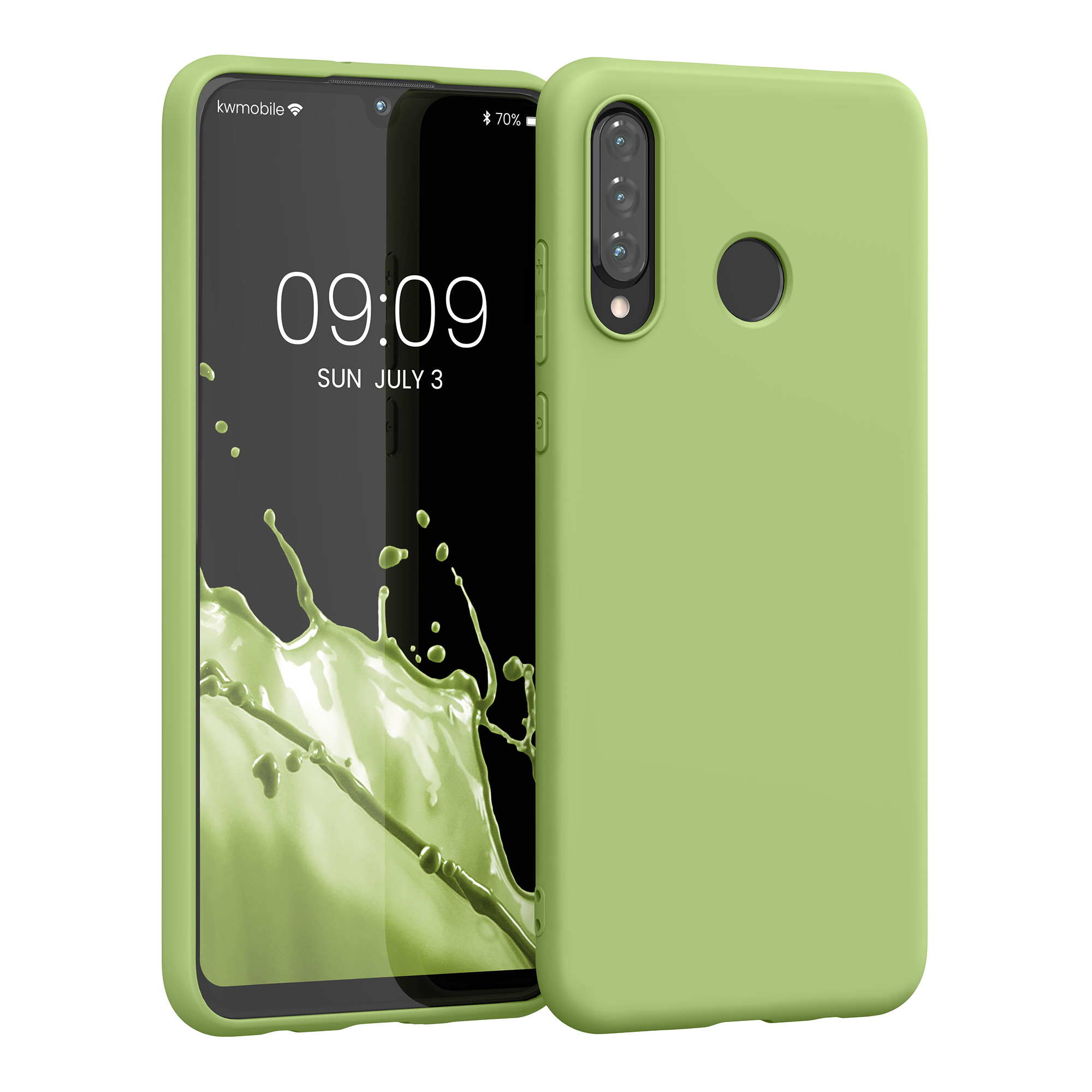 Kryt kwmobile Huawei P30 Lite, zelené rajče